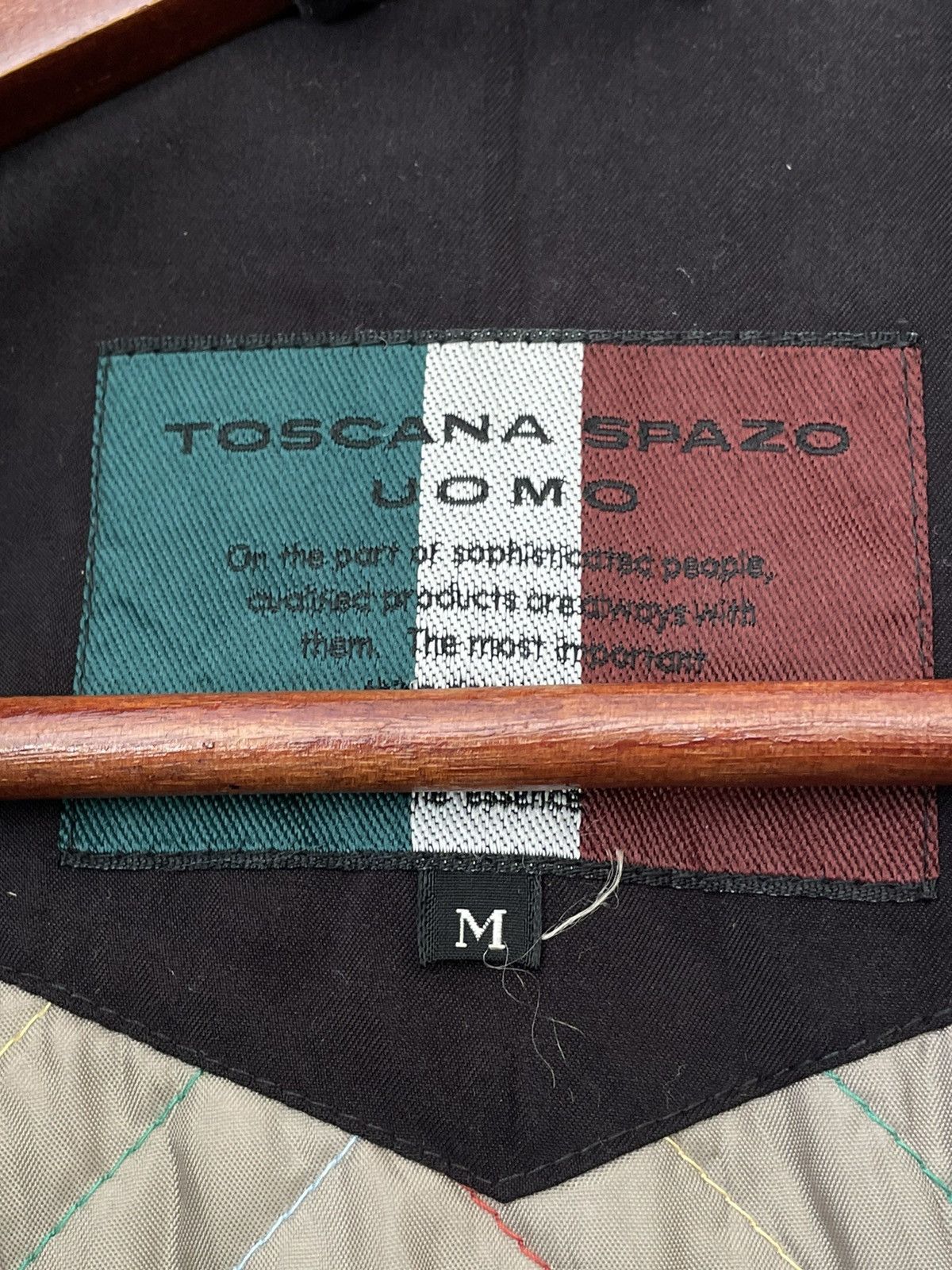Other TOSCANA SPAZO UOMO QUILTED JACKET Size US M / EU 48-50 / 2 - 6 Thumbnail