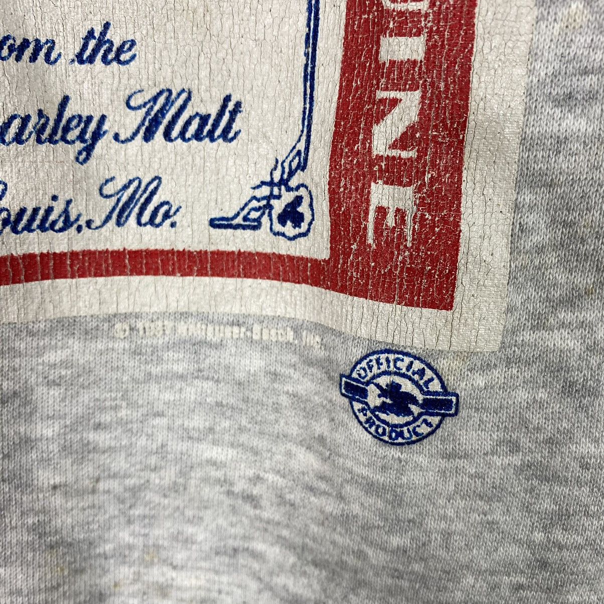 Budweiser × Vintage VINTAGE BUDWEISER DISTRESSED SWEATSHIRT Size US L / EU 52-54 / 3 - 5 Thumbnail