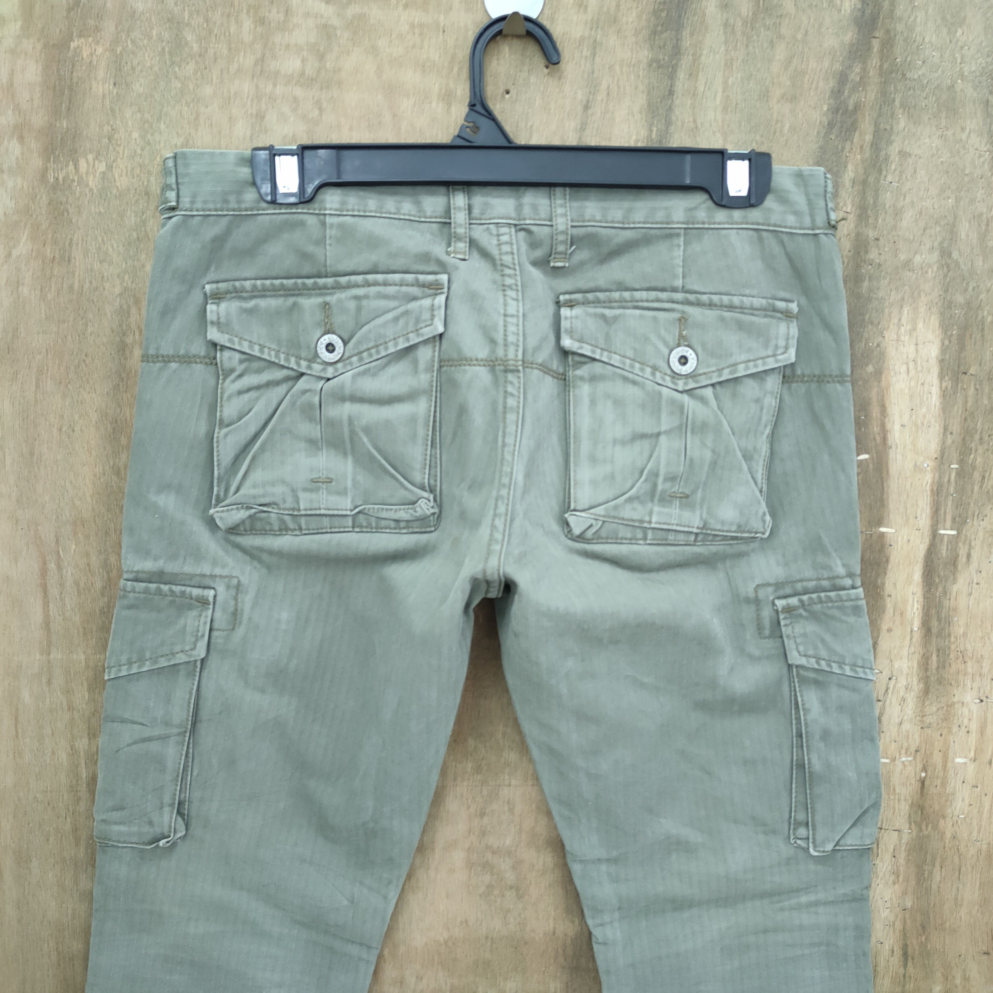 Japanese Brand JAPANESE BRAND VINTAGE CARGO PANTS Size US 27 - 10 Thumbnail