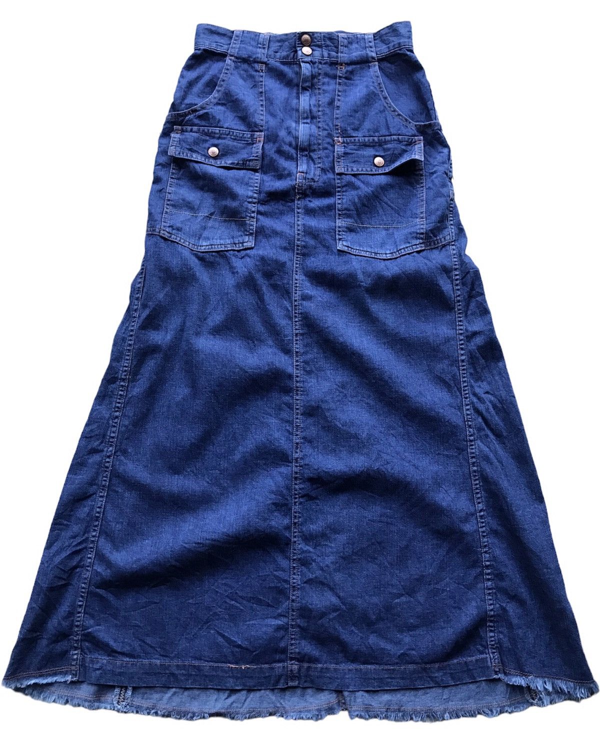 image of Hysteric Glamour Denim Skirt in Blue, Women's (Size 26)