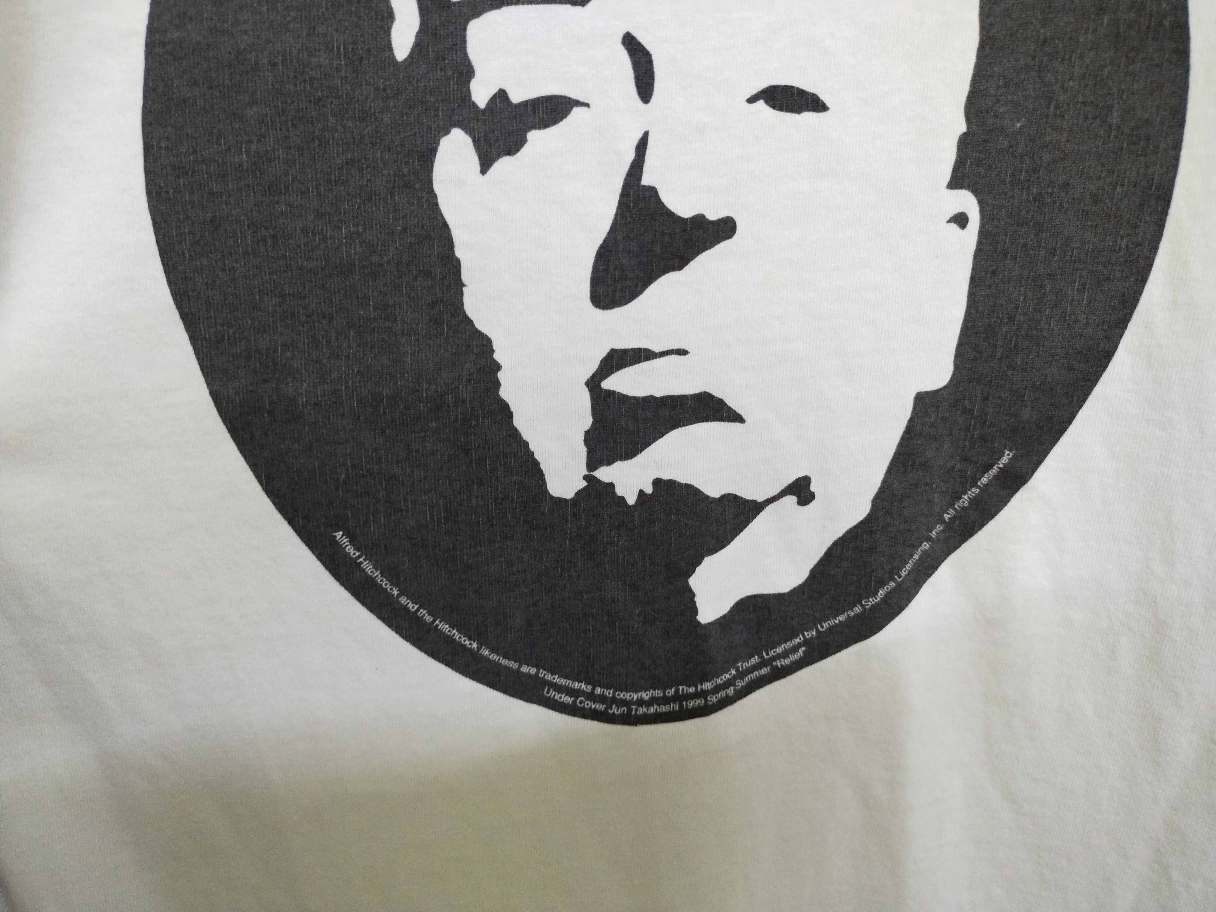 Jun Takahashi × Undercover TRUE VINTAGE 🔥 90s HITCHCOCK Spring Summer Tee Size US M / EU 48-50 / 2 - 5 Thumbnail