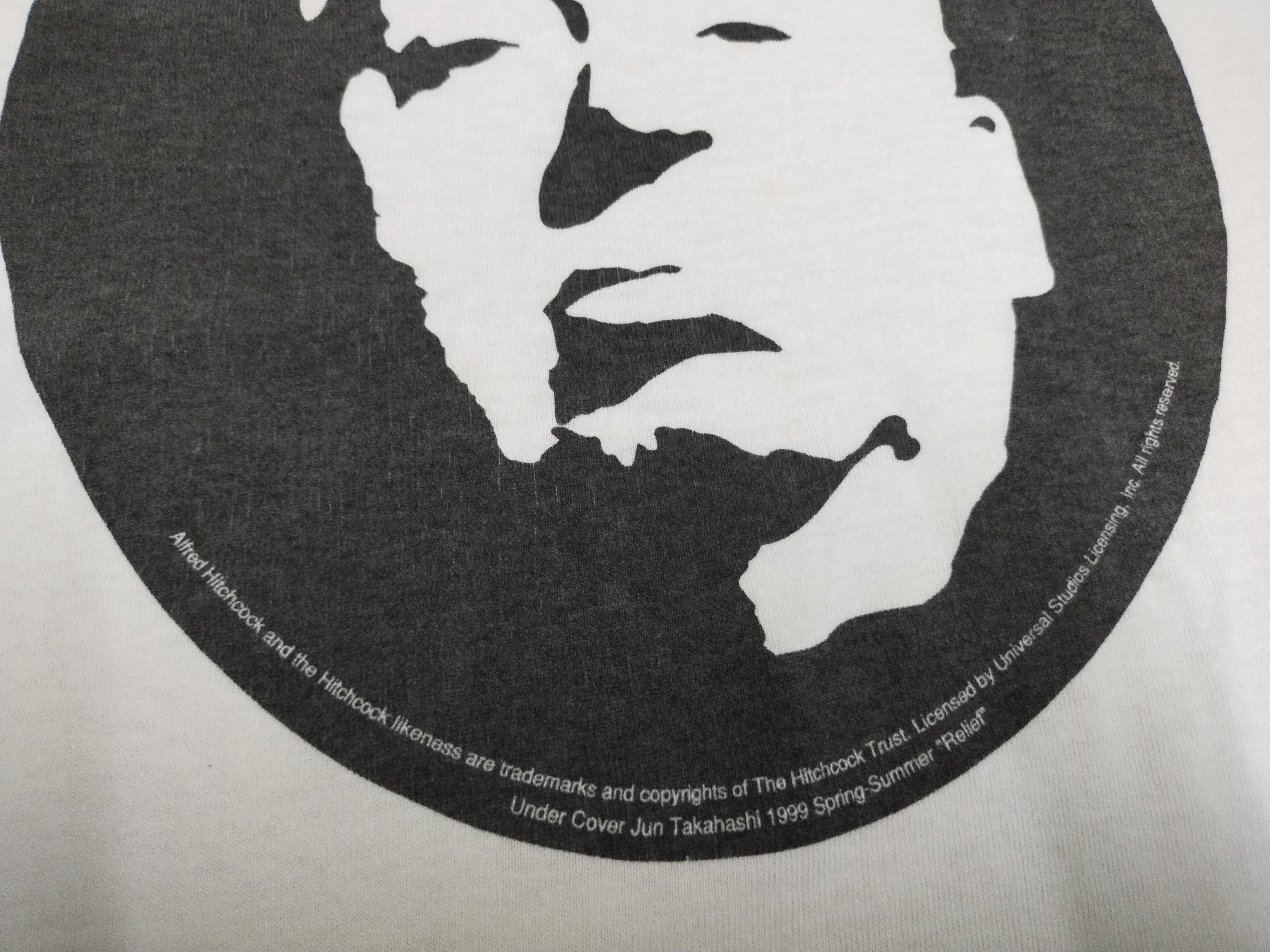 Jun Takahashi × Undercover TRUE VINTAGE 🔥 90s HITCHCOCK Spring Summer Tee Size US M / EU 48-50 / 2 - 10 Thumbnail