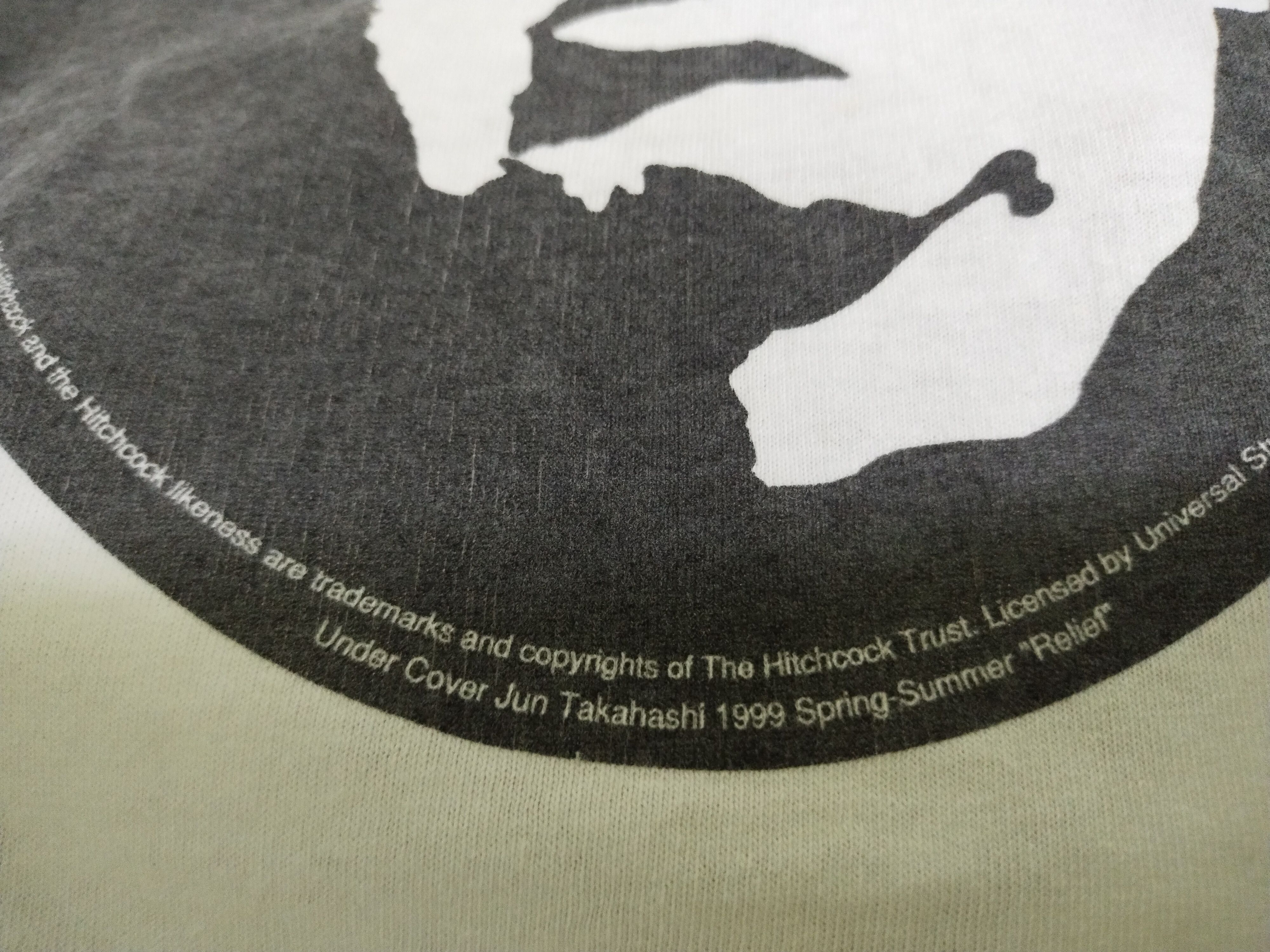 Jun Takahashi × Undercover TRUE VINTAGE 🔥 90s HITCHCOCK Spring Summer Tee Size US M / EU 48-50 / 2 - 4 Thumbnail