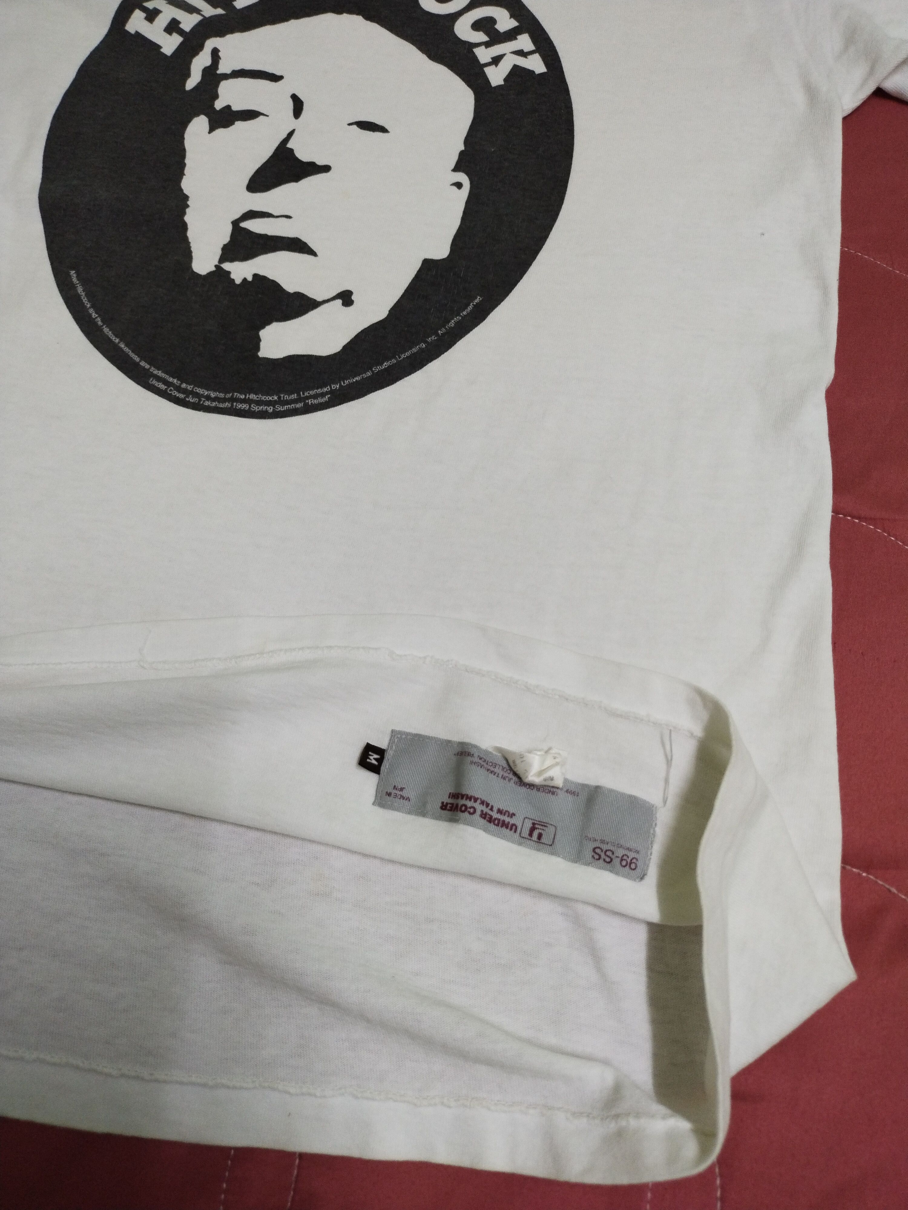 Jun Takahashi × Undercover TRUE VINTAGE 🔥 90s HITCHCOCK Spring Summer Tee Size US M / EU 48-50 / 2 - 11 Thumbnail