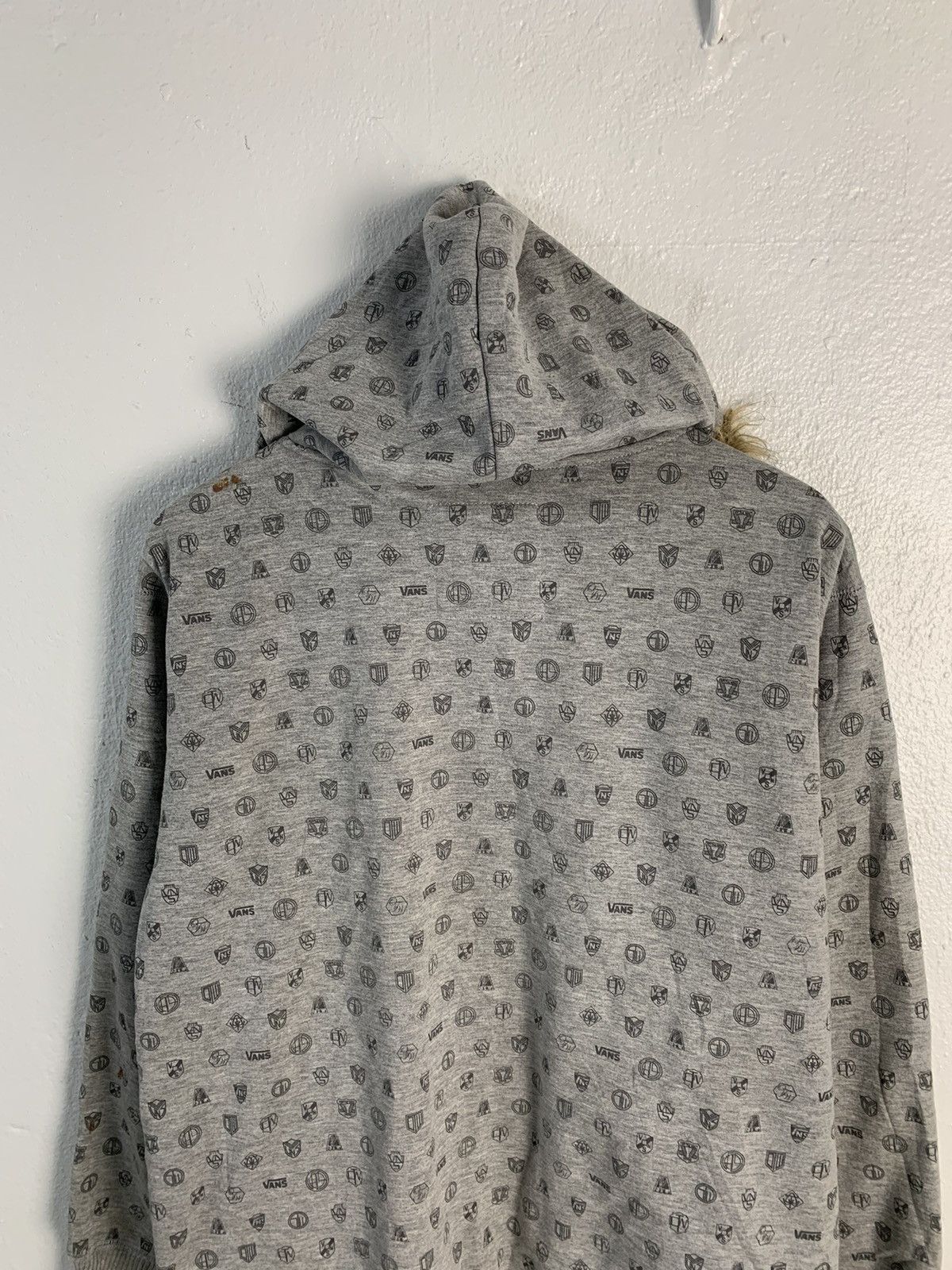 Vans Vans Monogram Zipper Hoodie Size US L / EU 52-54 / 3 - 11 Thumbnail