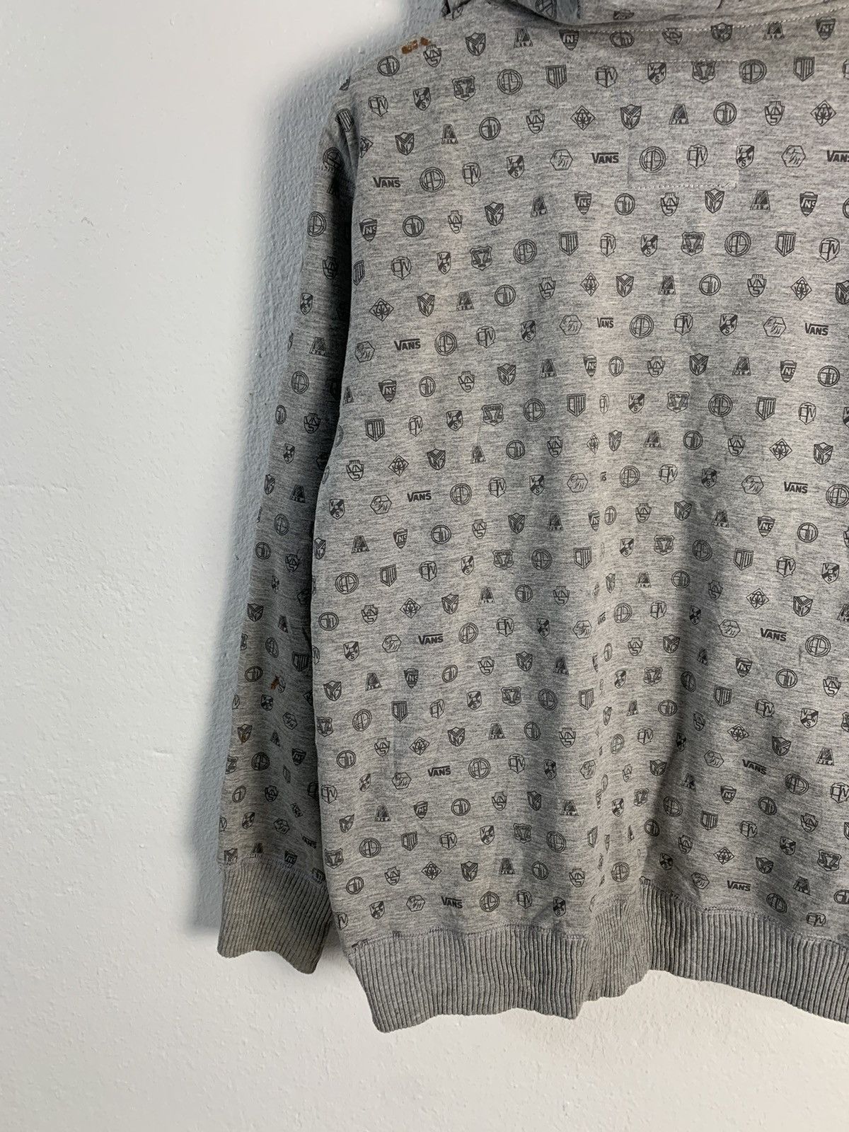 Vans Vans Monogram Zipper Hoodie Size US L / EU 52-54 / 3 - 10 Thumbnail