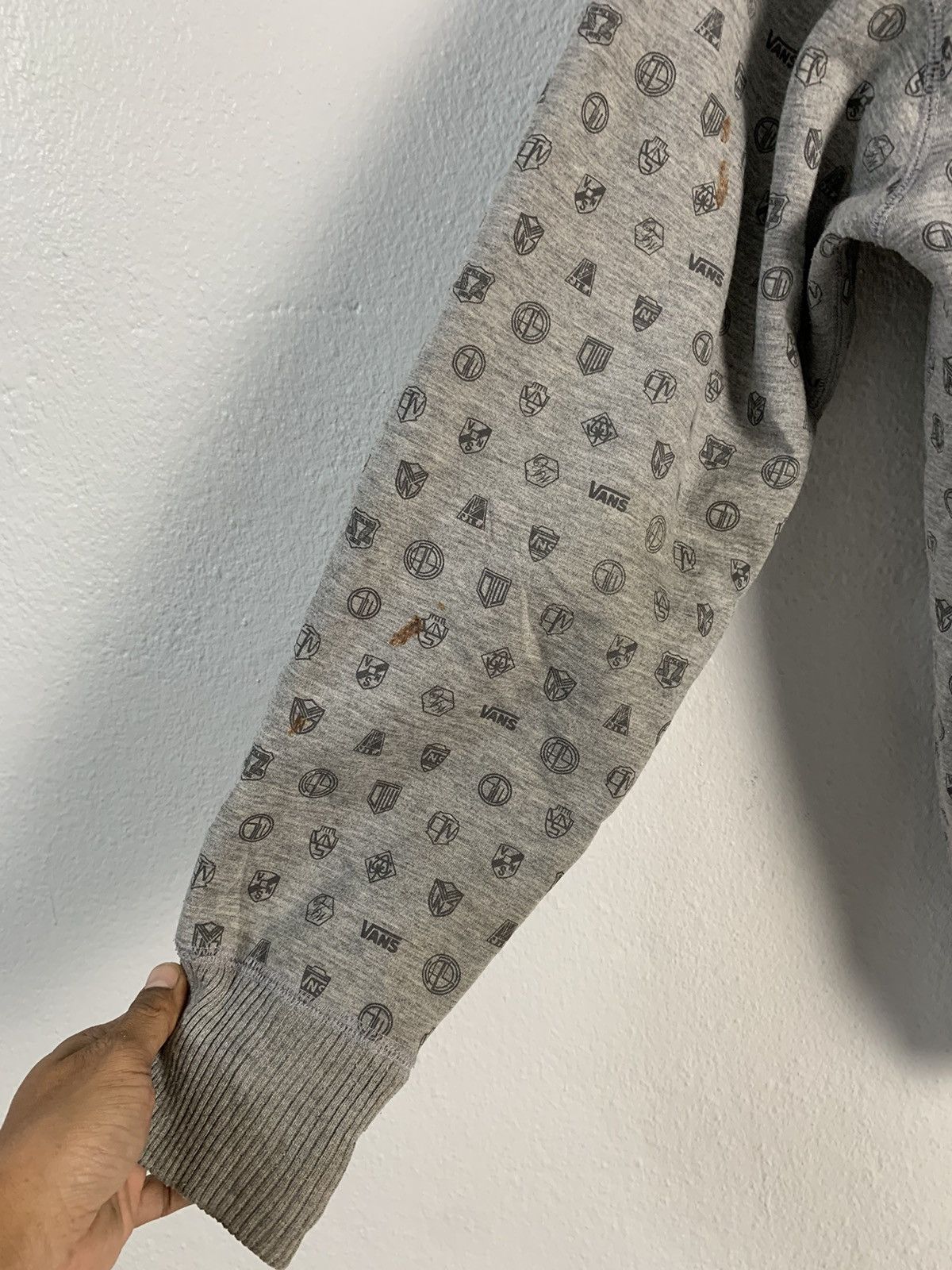 Vans Vans Monogram Zipper Hoodie Size US L / EU 52-54 / 3 - 12 Thumbnail