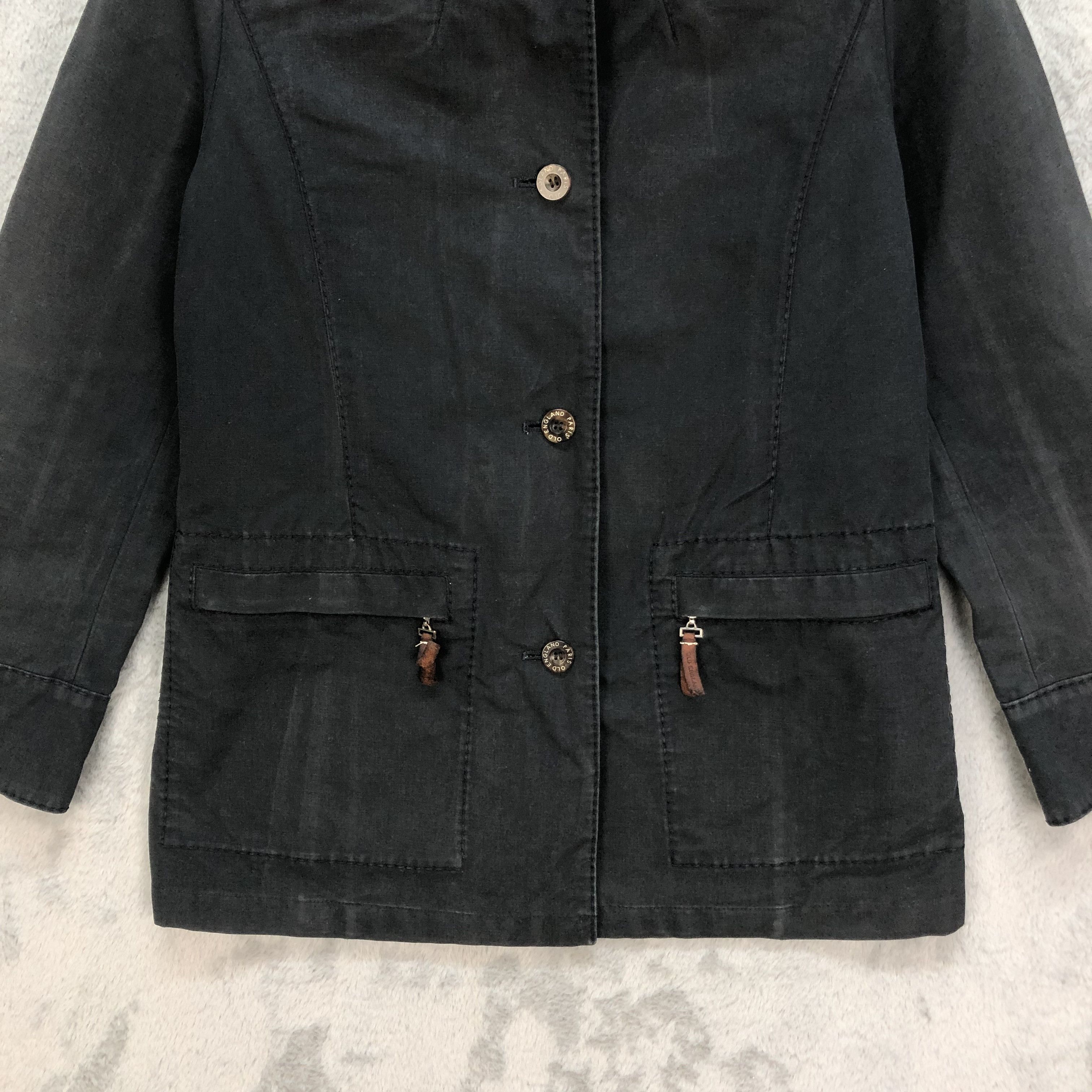 Japanese Brand OLD ENGLAND PARIS MADE IN JAPAN COAT #6197-53 Size XS / US 0-2 / IT 36-38 - 3 Thumbnail