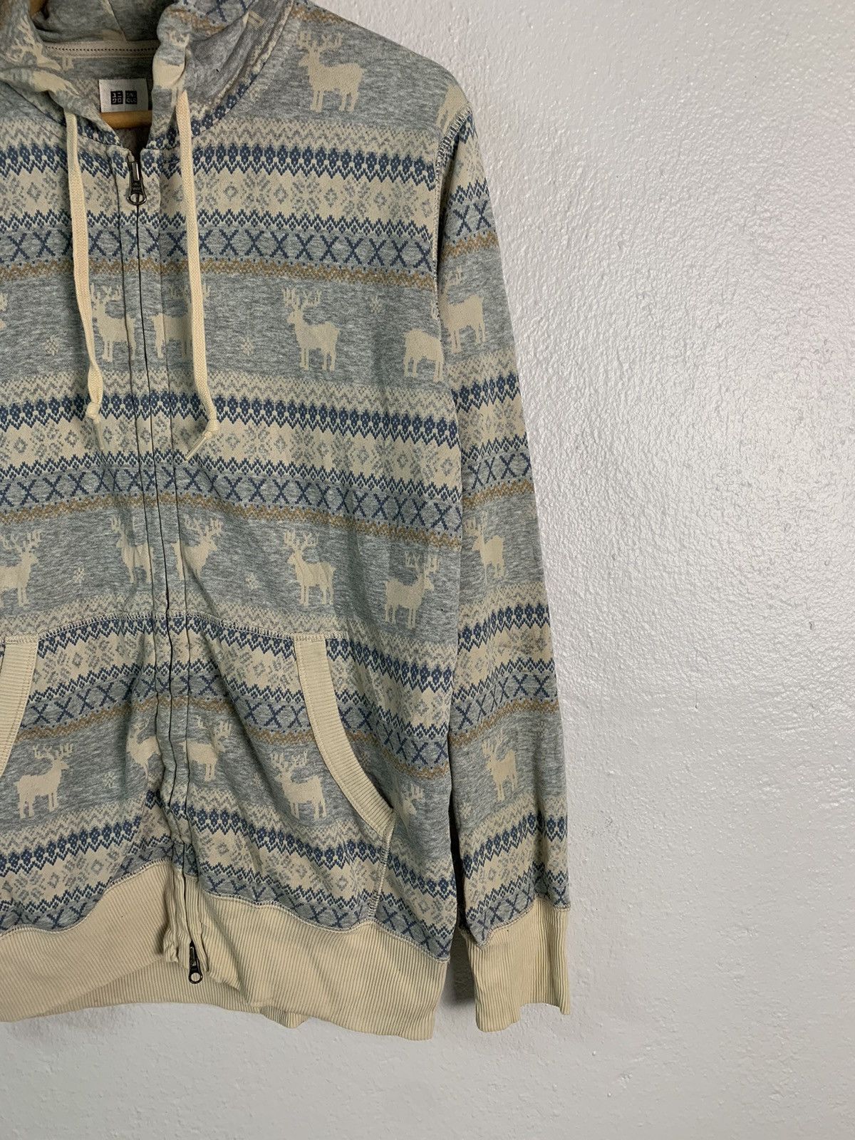 Vintage Uniqlo Zipper Hoodie