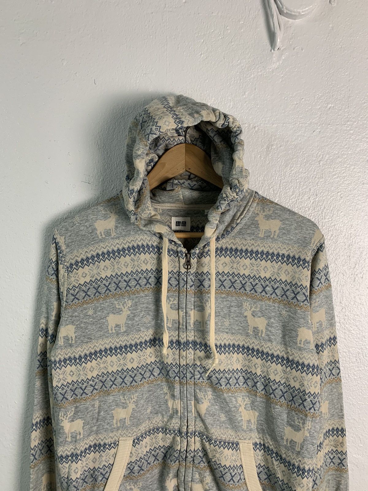 Vintage Uniqlo Zipper Hoodie