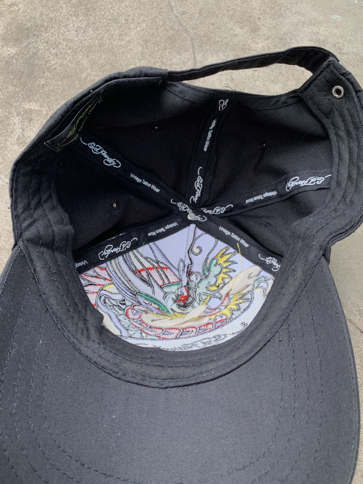 Ed Hardy Ed Hardy Dragon Trucker Hat Cap y2k hype streetwear USA Size ONE SIZE - 9 Thumbnail