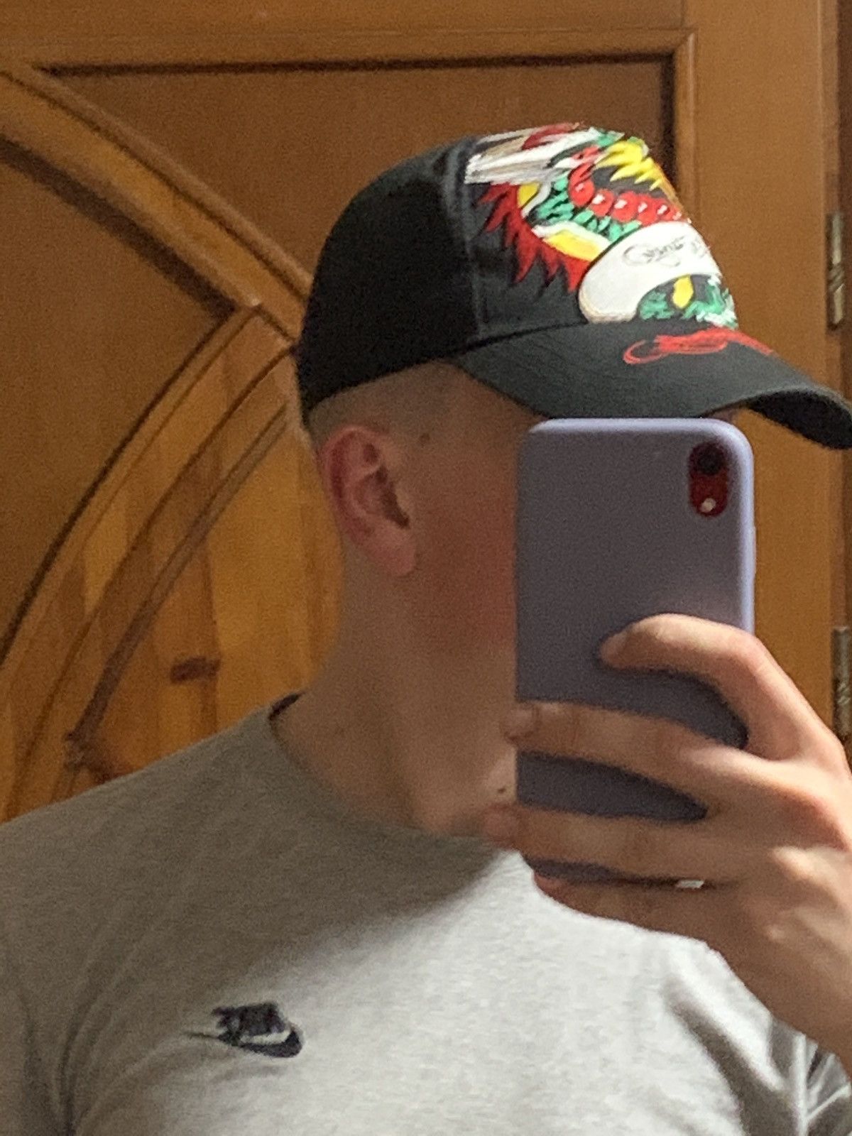 Ed Hardy Ed Hardy Dragon Trucker Hat Cap y2k hype streetwear USA Size ONE SIZE - 3 Thumbnail