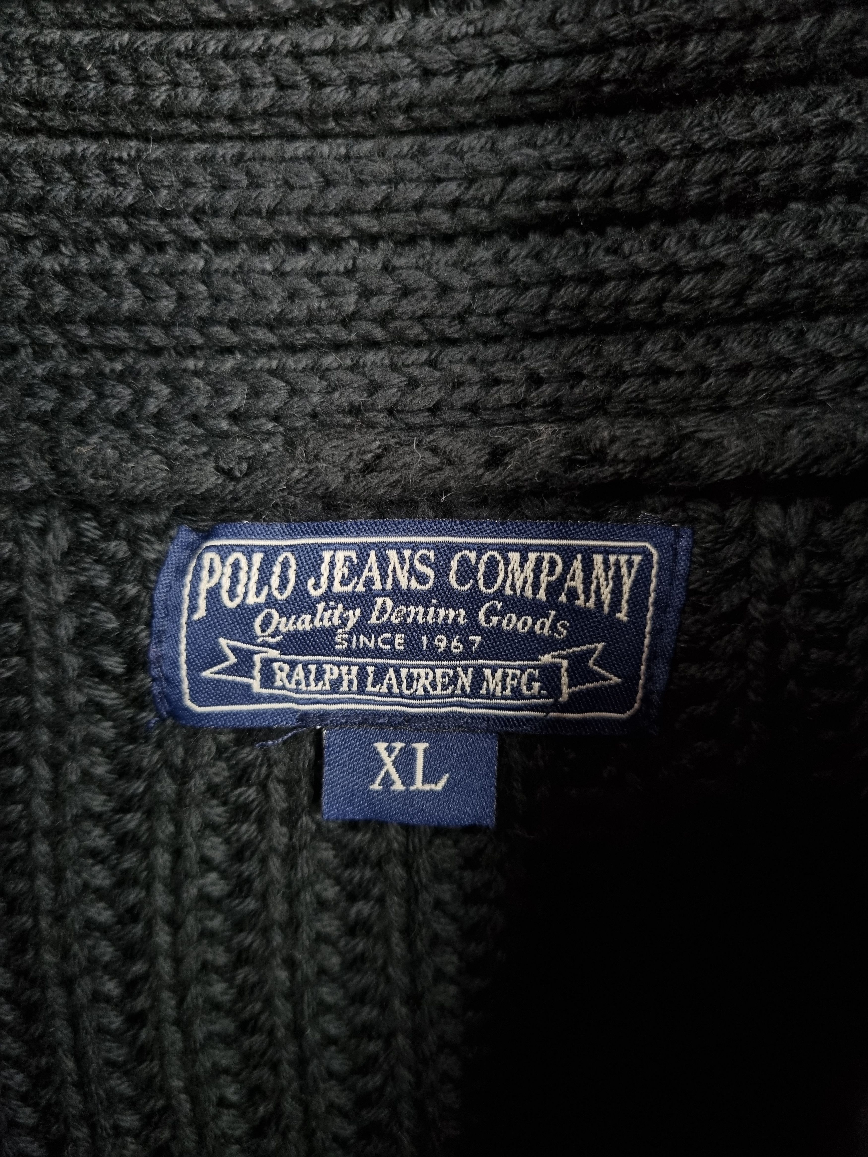 Polo Ralph Lauren × Ralph Lauren Rare Polo by Ralph Lauren Vintage Cardigan Sweater Size US XL / EU 56 / 4 - 6 Thumbnail