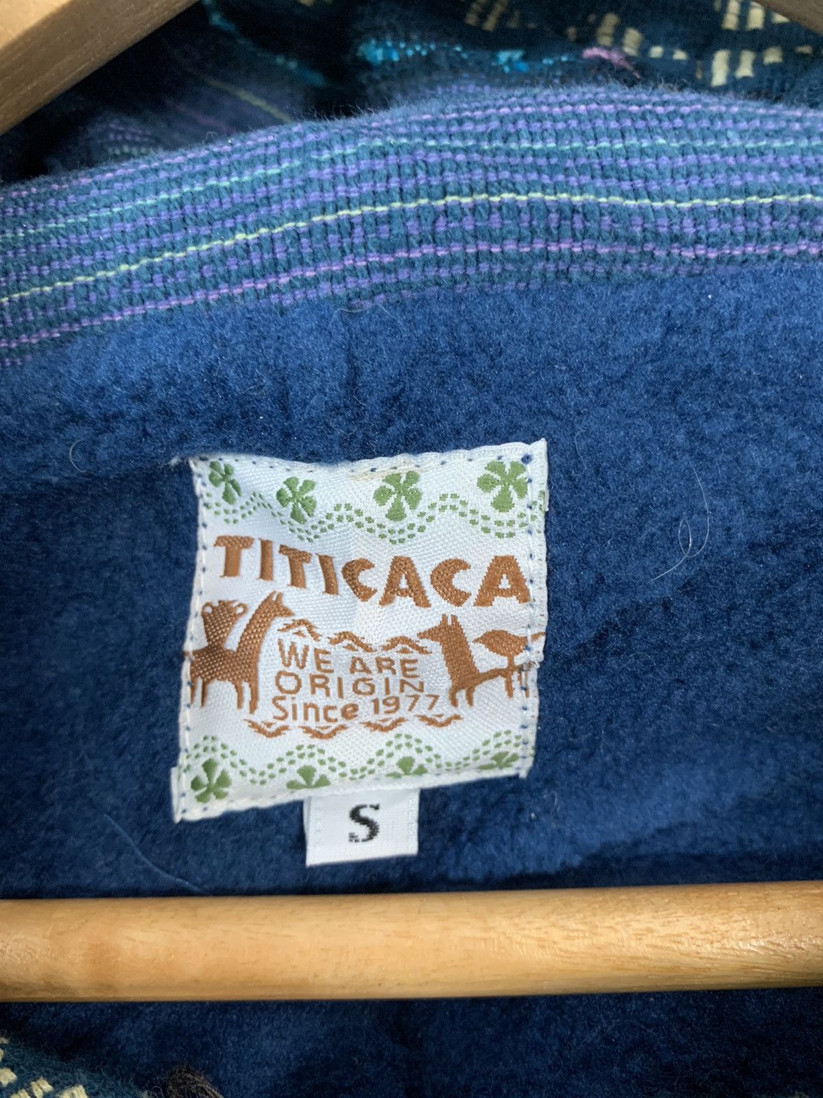 Japanese Brand Titicaca Stripe Hooded Jacket Size S / US 4 / IT 40 - 5 Thumbnail