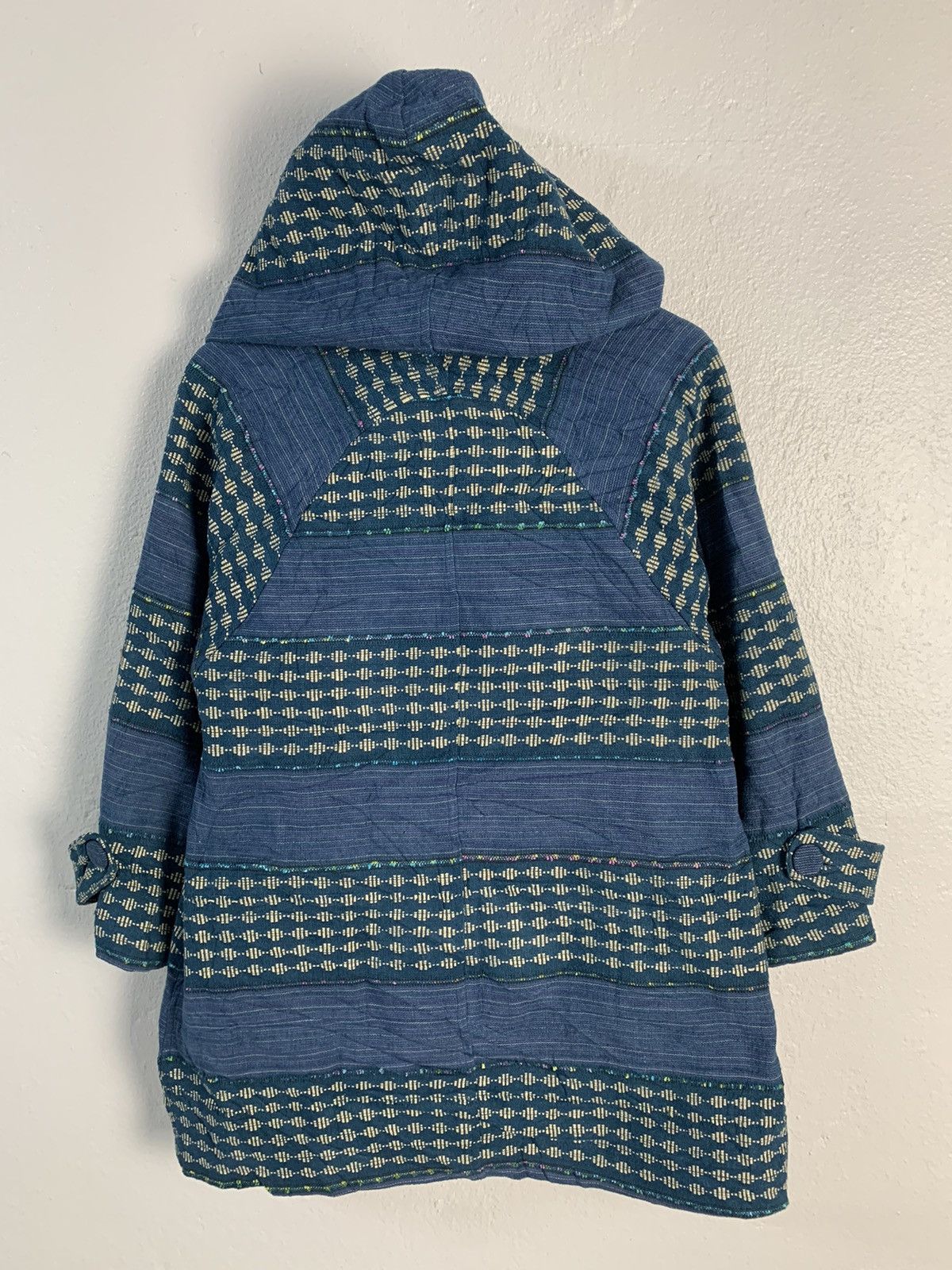 Japanese Brand Titicaca Stripe Hooded Jacket Size S / US 4 / IT 40 - 8 Thumbnail