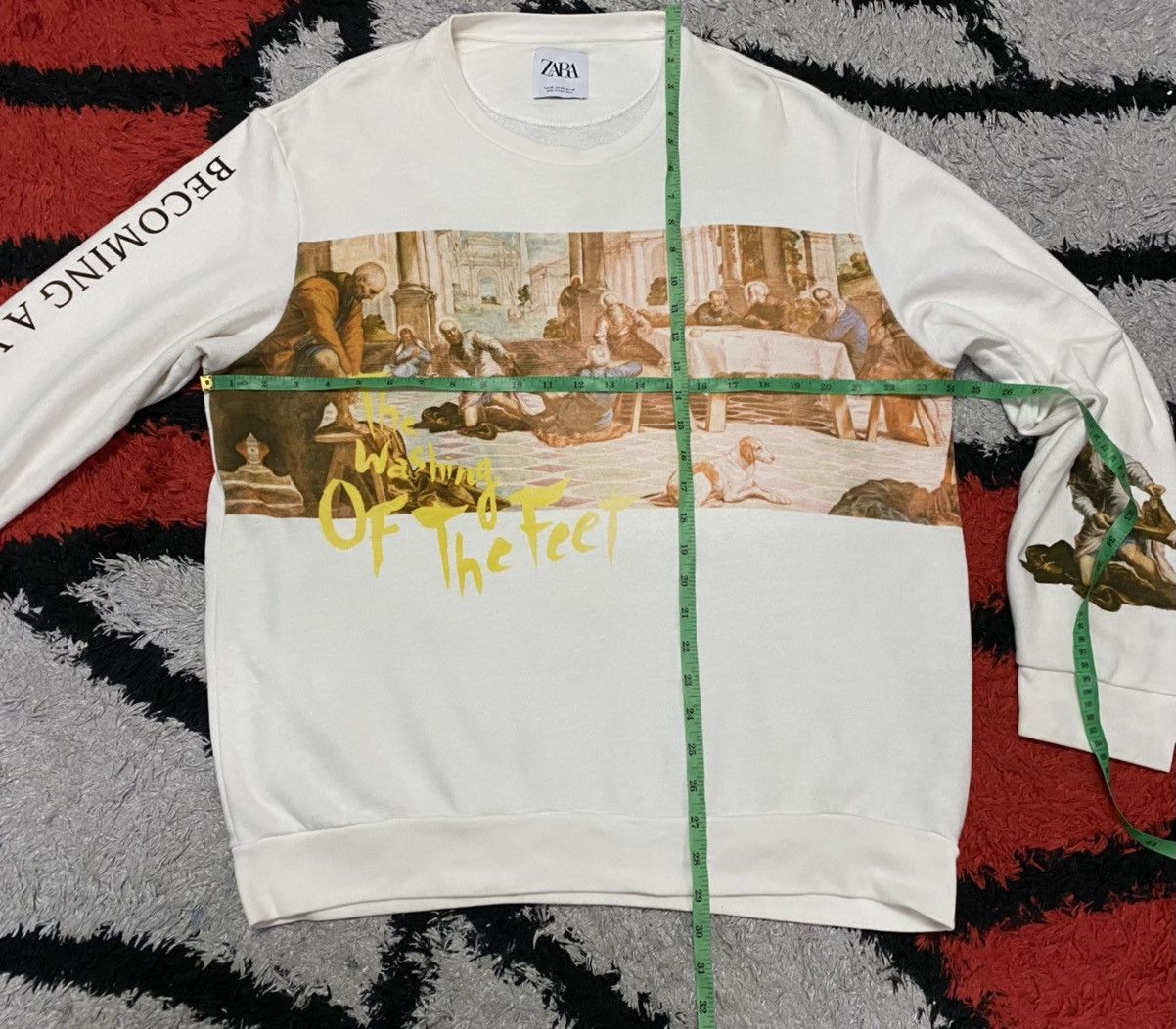 Zara Becoming A Work Of Art Sweatshirt by Zara & Universal Music Size US XL / EU 56 / 4 - 10 Thumbnail