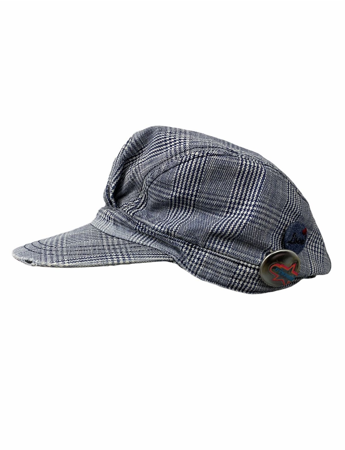 Hysteric Glamour Hysteric Glamour Distressed Workwear Style Hat Size ONE SIZE - 1 Thumbnail