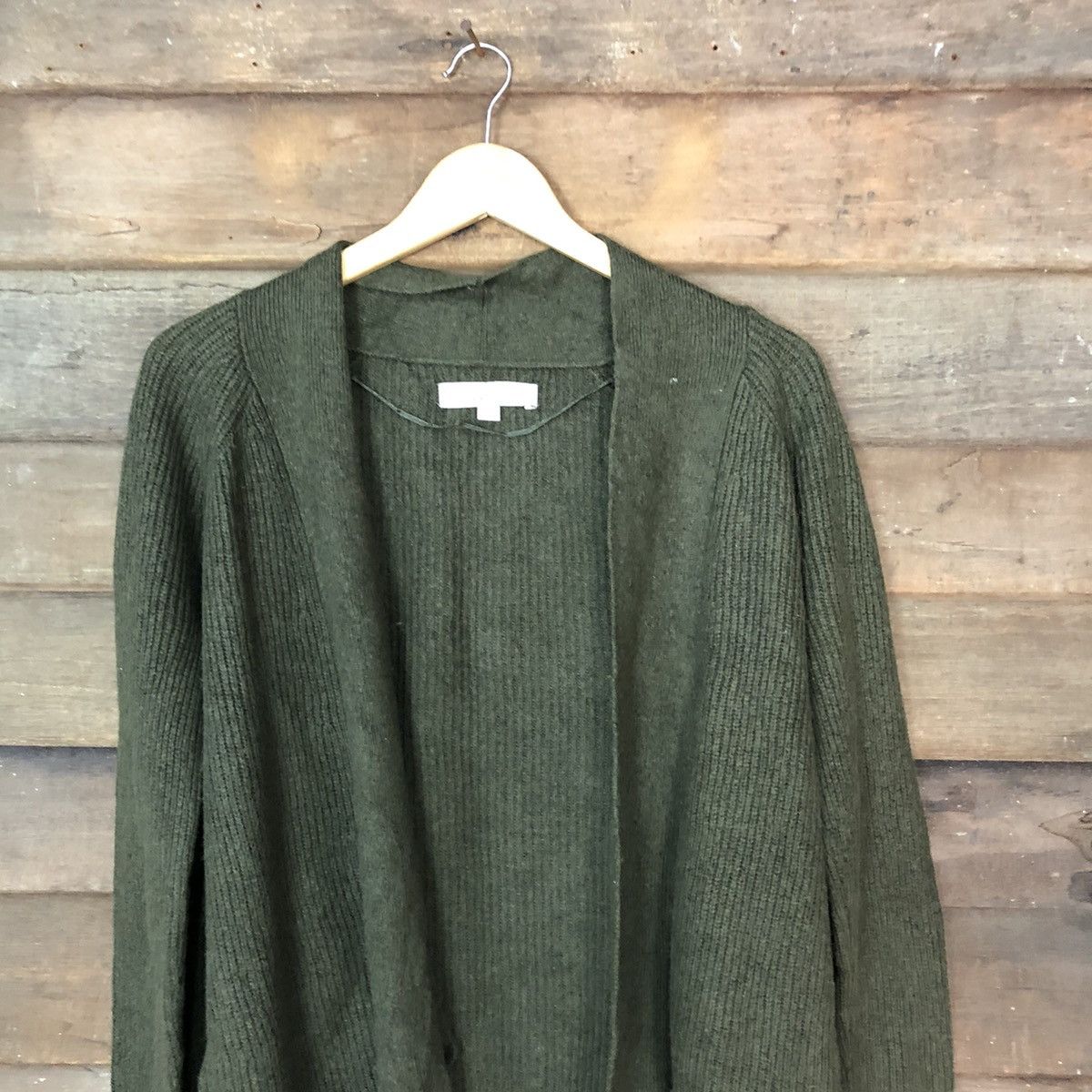 Loft Loft Green Knitwear cardigan japan vintage streetwear #432B Size US S / EU 44-46 / 1 - 2 Thumbnail