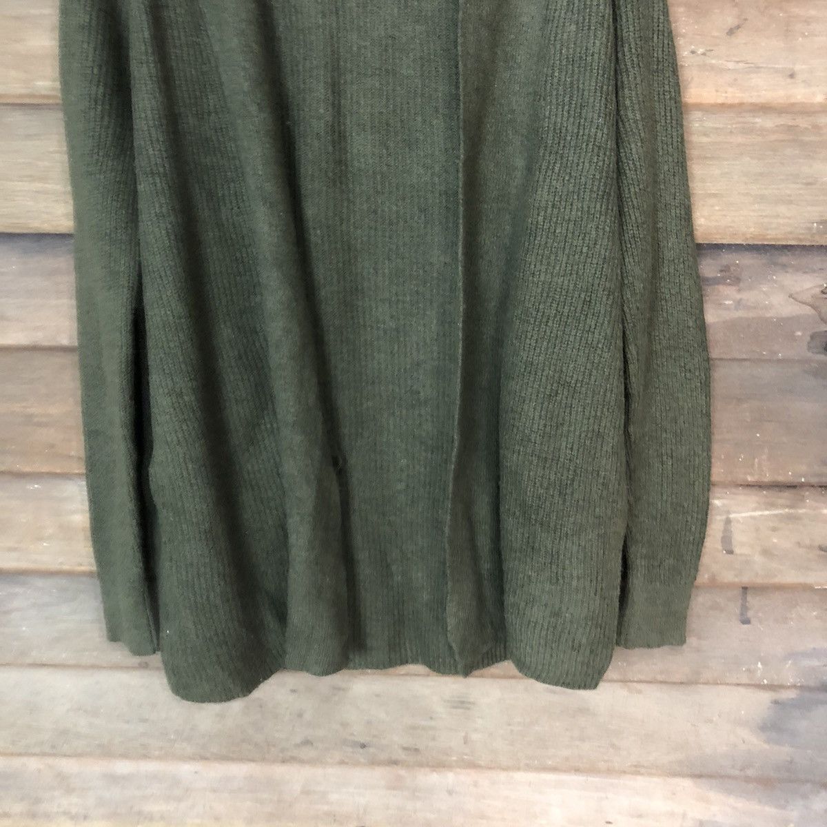 Loft Loft Green Knitwear cardigan japan vintage streetwear #432B Size US S / EU 44-46 / 1 - 3 Thumbnail