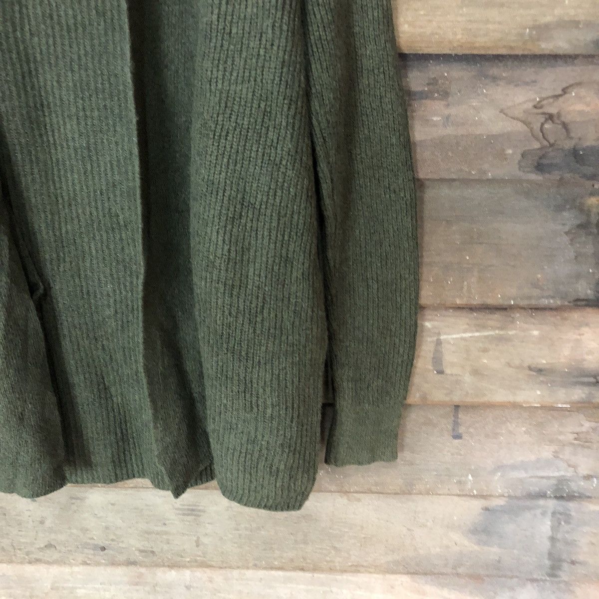Loft Loft Green Knitwear cardigan japan vintage streetwear #432B Size US S / EU 44-46 / 1 - 5 Thumbnail