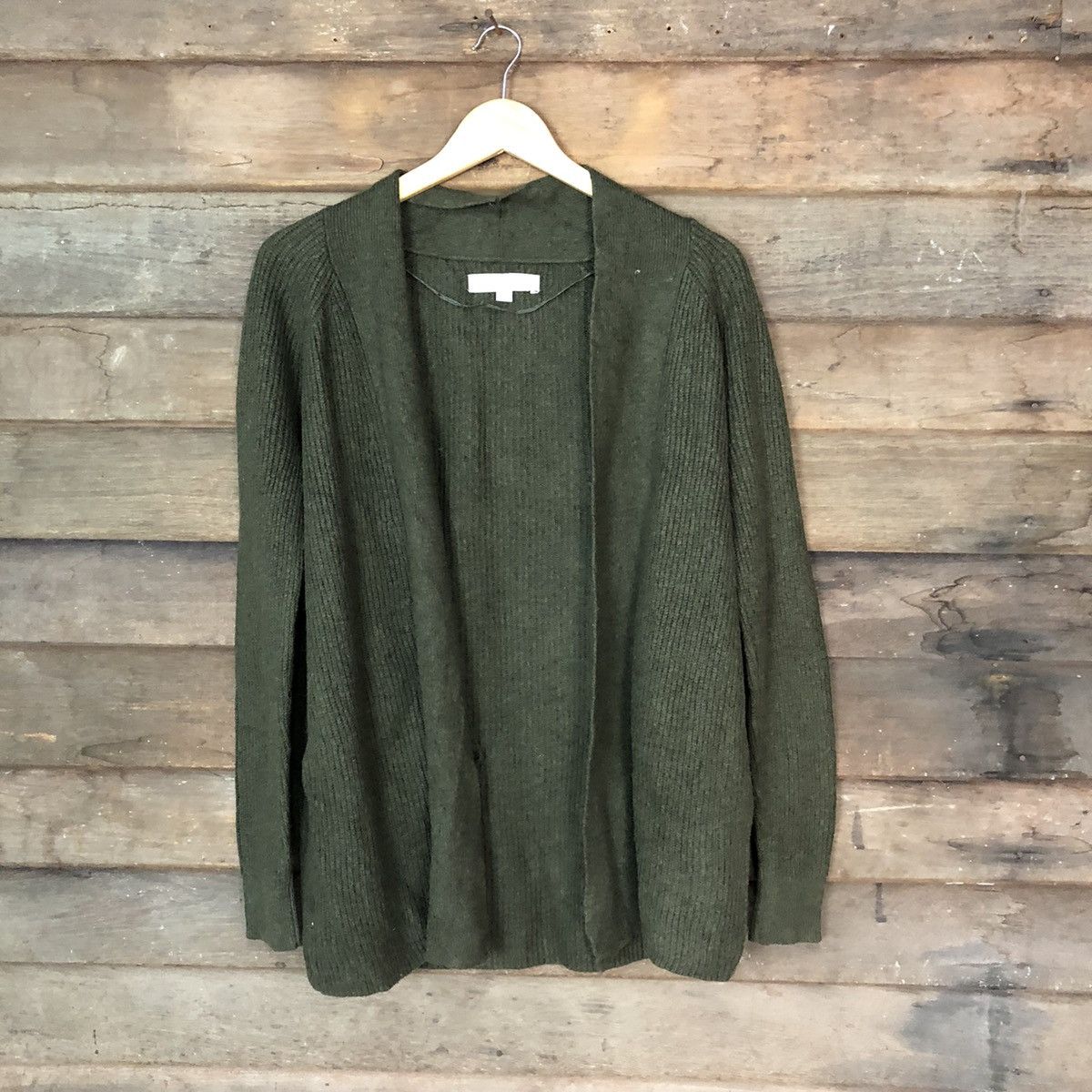 Loft Loft Green Knitwear cardigan japan vintage streetwear #432B Size US S / EU 44-46 / 1 - 1 Thumbnail