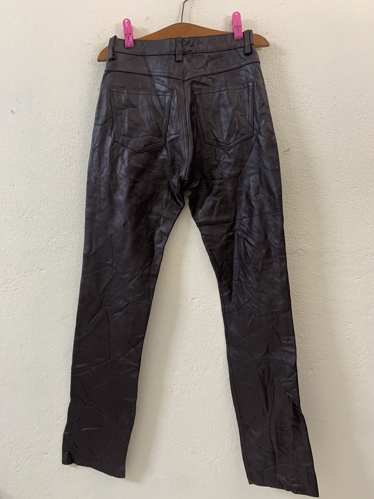 Japanese Brand Japanese Brand NCB Leather Pants Size US 28 / EU 44 - 6 Thumbnail