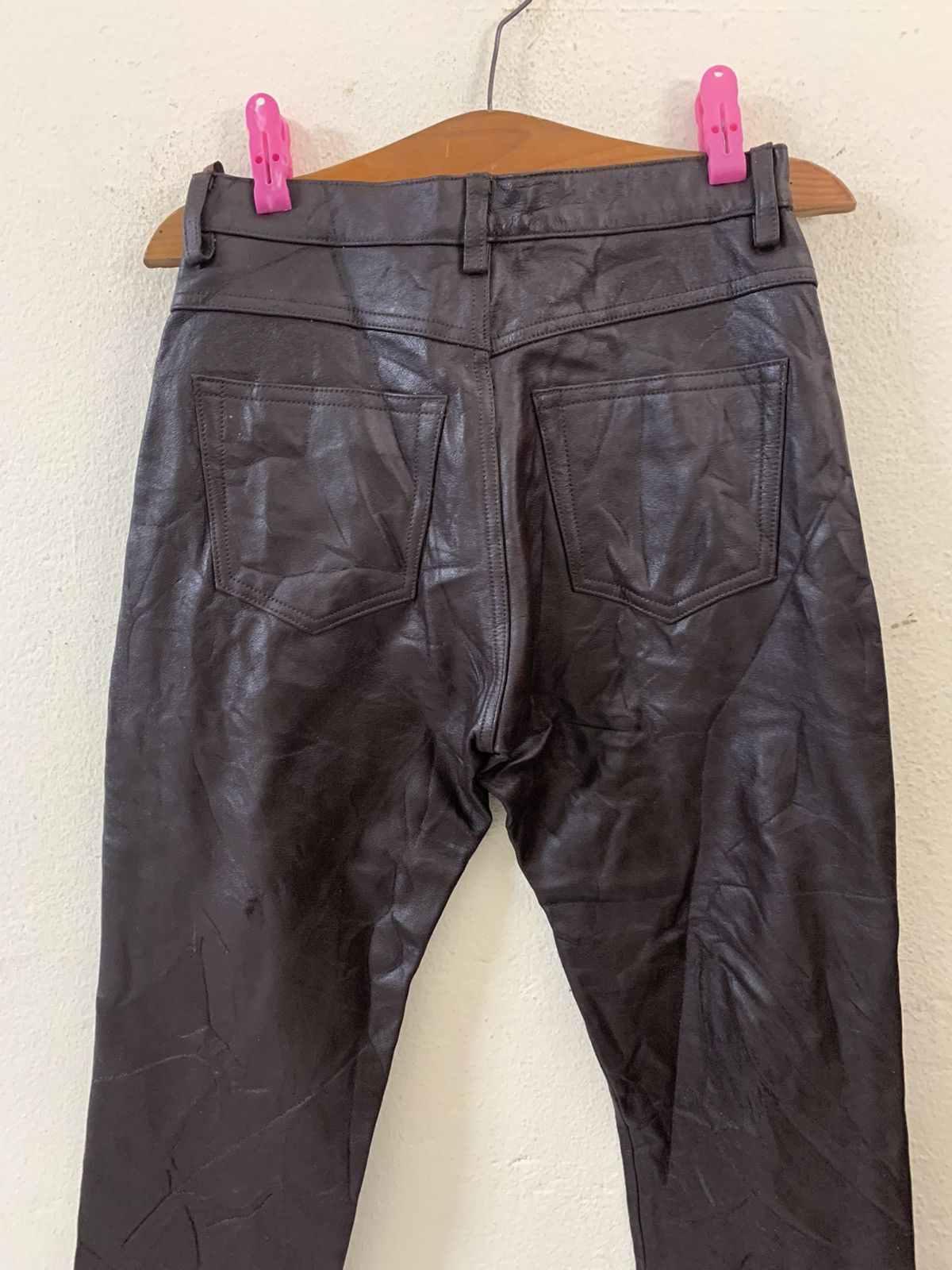 Japanese Brand Japanese Brand NCB Leather Pants Size US 28 / EU 44 - 8 Thumbnail