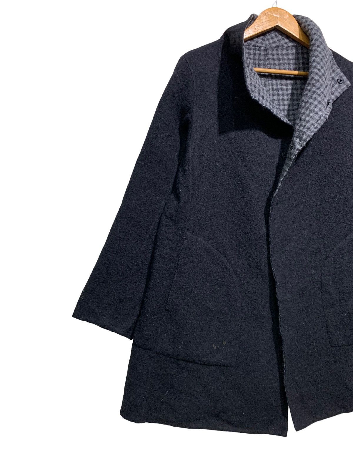 Issey Miyake 🔥PLANTATION ISSEY MIYAKE WOOL REVERSIBLE JACKETS Size US M / EU 48-50 / 2 - 8 Thumbnail