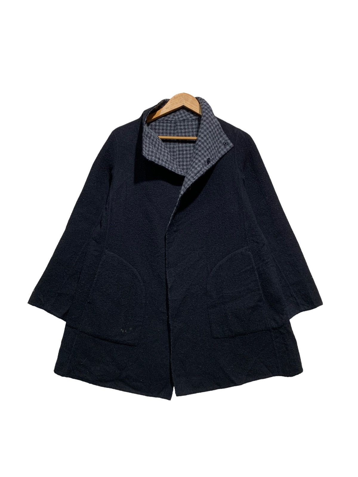 Issey Miyake 🔥PLANTATION ISSEY MIYAKE WOOL REVERSIBLE JACKETS Size US M / EU 48-50 / 2 - 7 Thumbnail