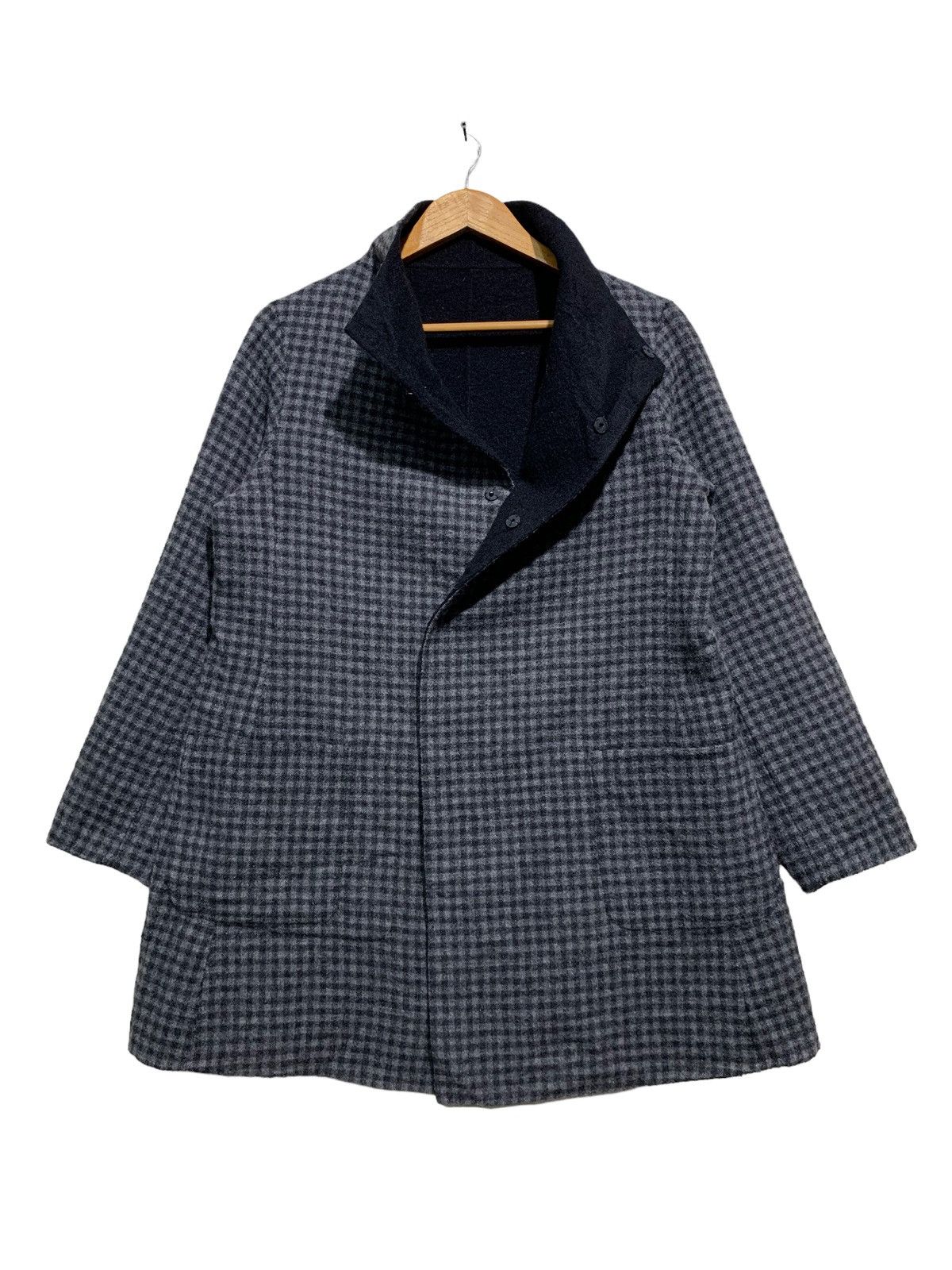 Issey Miyake 🔥PLANTATION ISSEY MIYAKE WOOL REVERSIBLE JACKETS Size US M / EU 48-50 / 2 - 1 Thumbnail