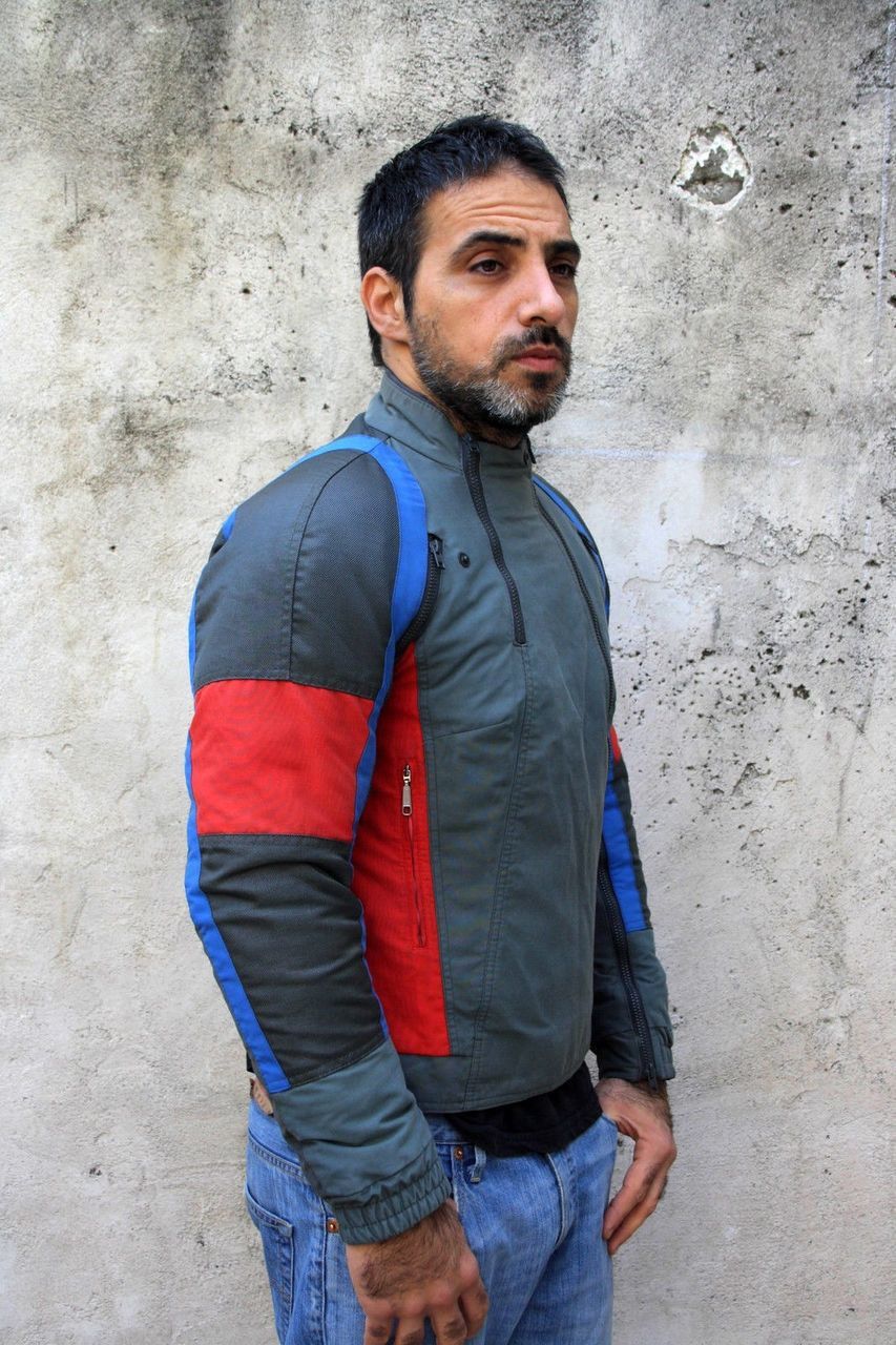 image of 80's Bmw M3 Goretex Biker Protection Jacket in Mix, Men's (Size Large)