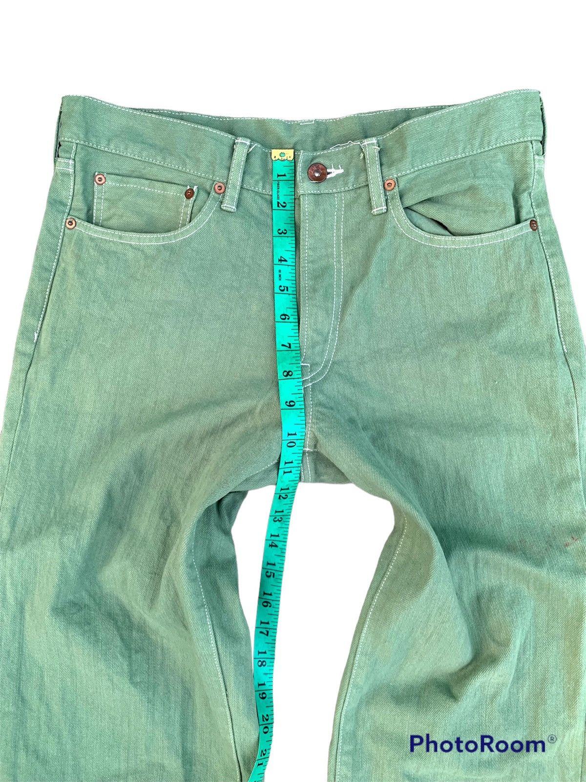 Hysteric Glamour × If Six Was Nine × Kolor KOLOR 10SUA-P17116 JAPAN BASIC DENIM Size US 34 / EU 50 - 12 Thumbnail