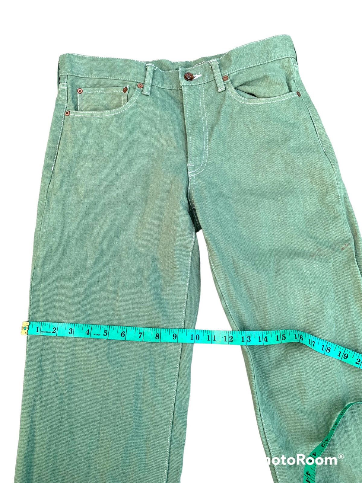 Hysteric Glamour × If Six Was Nine × Kolor KOLOR 10SUA-P17116 JAPAN BASIC DENIM Size US 34 / EU 50 - 13 Thumbnail