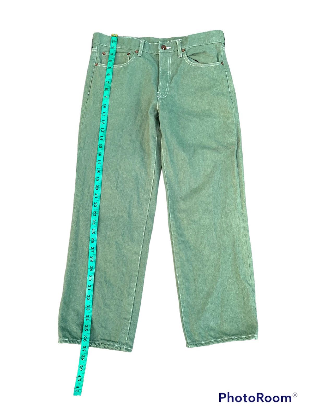 Hysteric Glamour × If Six Was Nine × Kolor KOLOR 10SUA-P17116 JAPAN BASIC DENIM Size US 34 / EU 50 - 10 Thumbnail