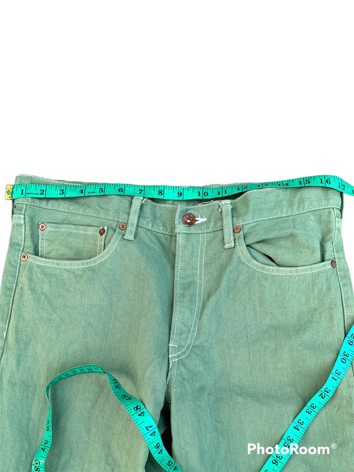 Hysteric Glamour × If Six Was Nine × Kolor KOLOR 10SUA-P17116 JAPAN BASIC DENIM Size US 34 / EU 50 - 11 Thumbnail