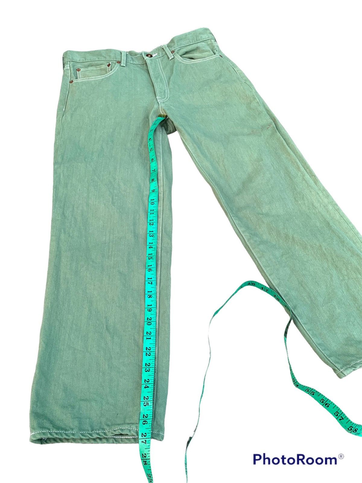 Hysteric Glamour × If Six Was Nine × Kolor KOLOR 10SUA-P17116 JAPAN BASIC DENIM Size US 34 / EU 50 - 14 Thumbnail