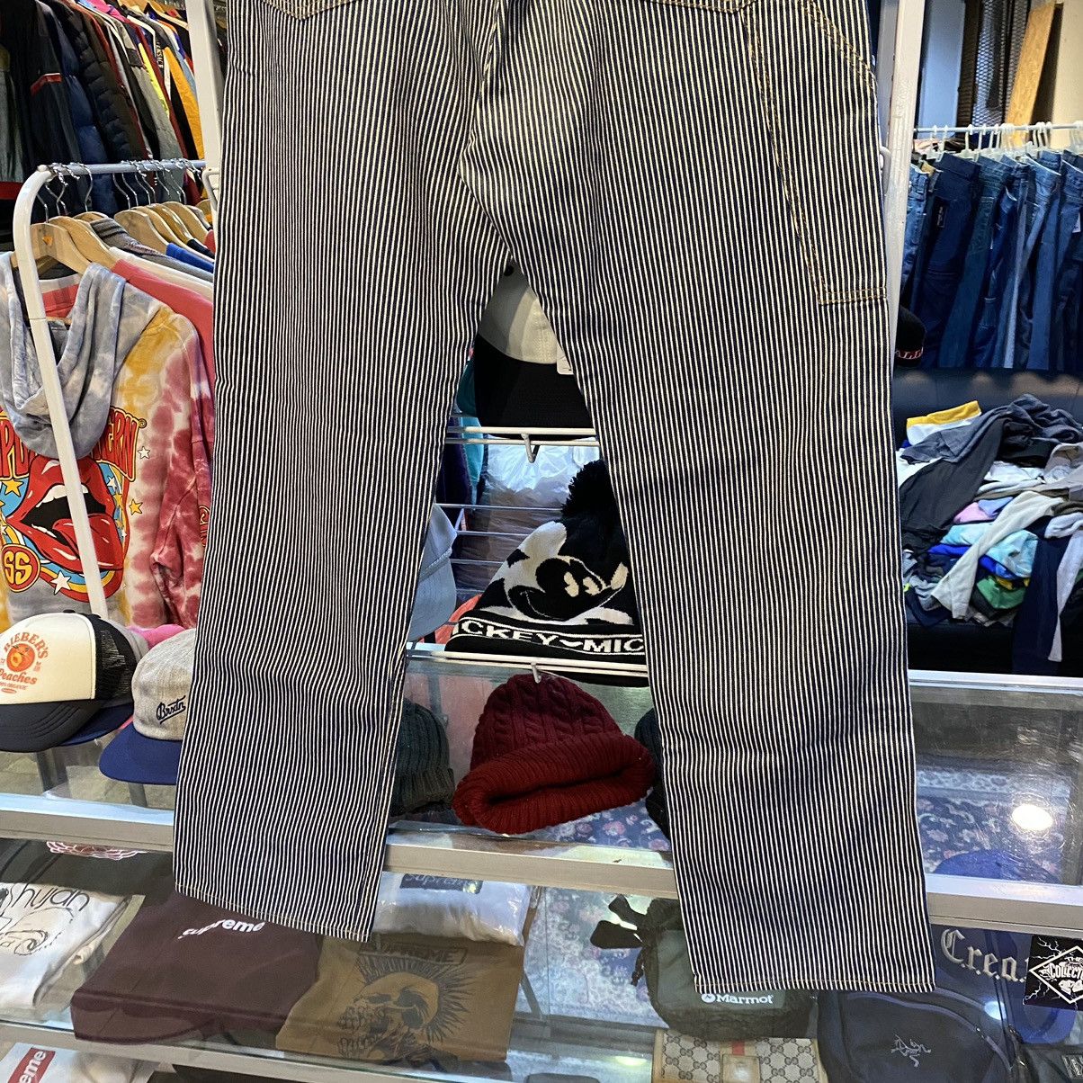 Hysteric Glamour Hysteric Glamour Carpenters Hickory Denim Pants Vintage 90s Size US 33 - 4 Thumbnail