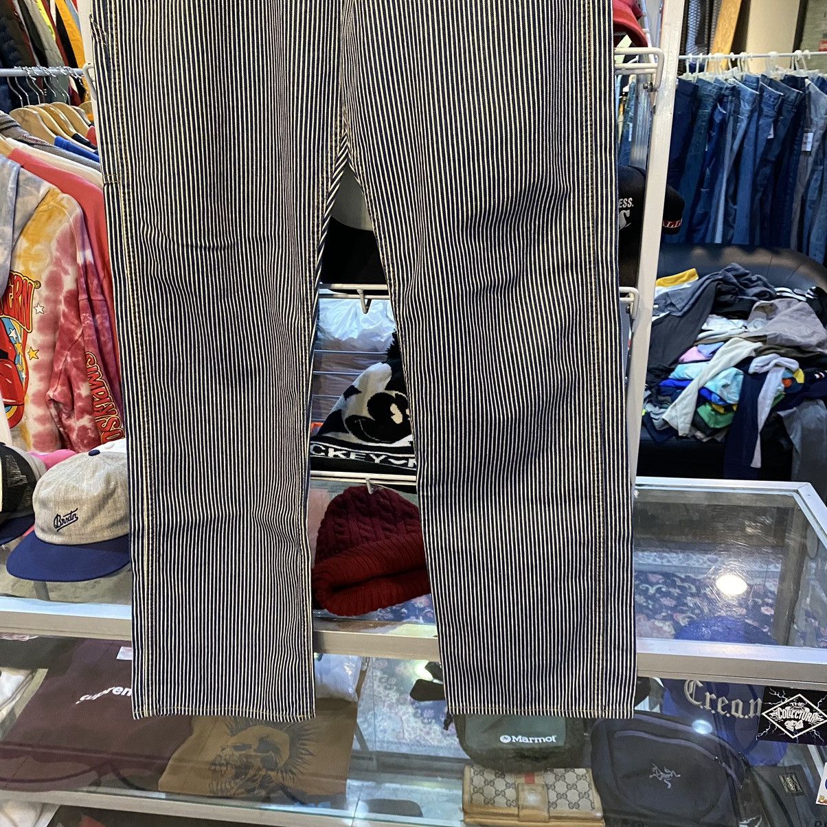 Hysteric Glamour Hysteric Glamour Carpenters Hickory Denim Pants Vintage 90s Size US 33 - 8 Thumbnail