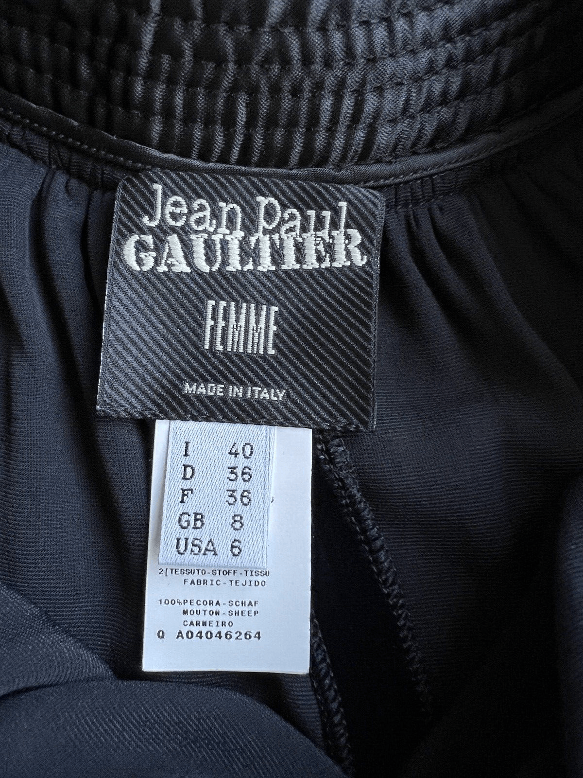 Jean Paul Gaultier Jean Paul Gaultier Mini Dress Velvet/Leather Size US 6 It 40 Size S / US 4 / IT 40 - 12 Thumbnail