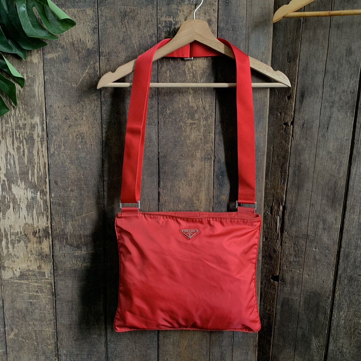 image of Prada Red Slingbag, Men's