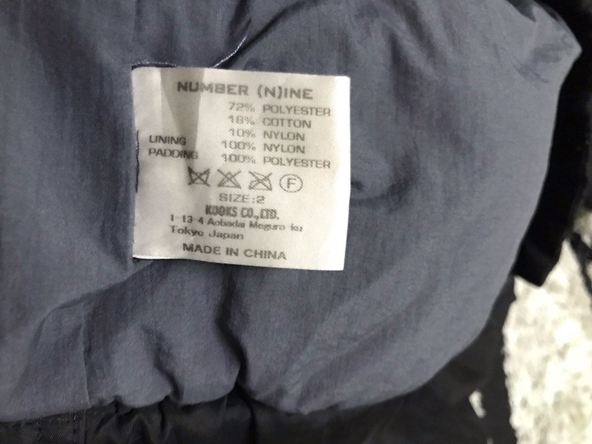 Number (N)ine Number nine padded tactical jacket hooded Size US S / EU 44-46 / 1 - 8 Thumbnail