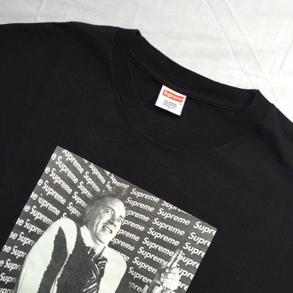 Supreme Supreme John Lydon tee Grailed