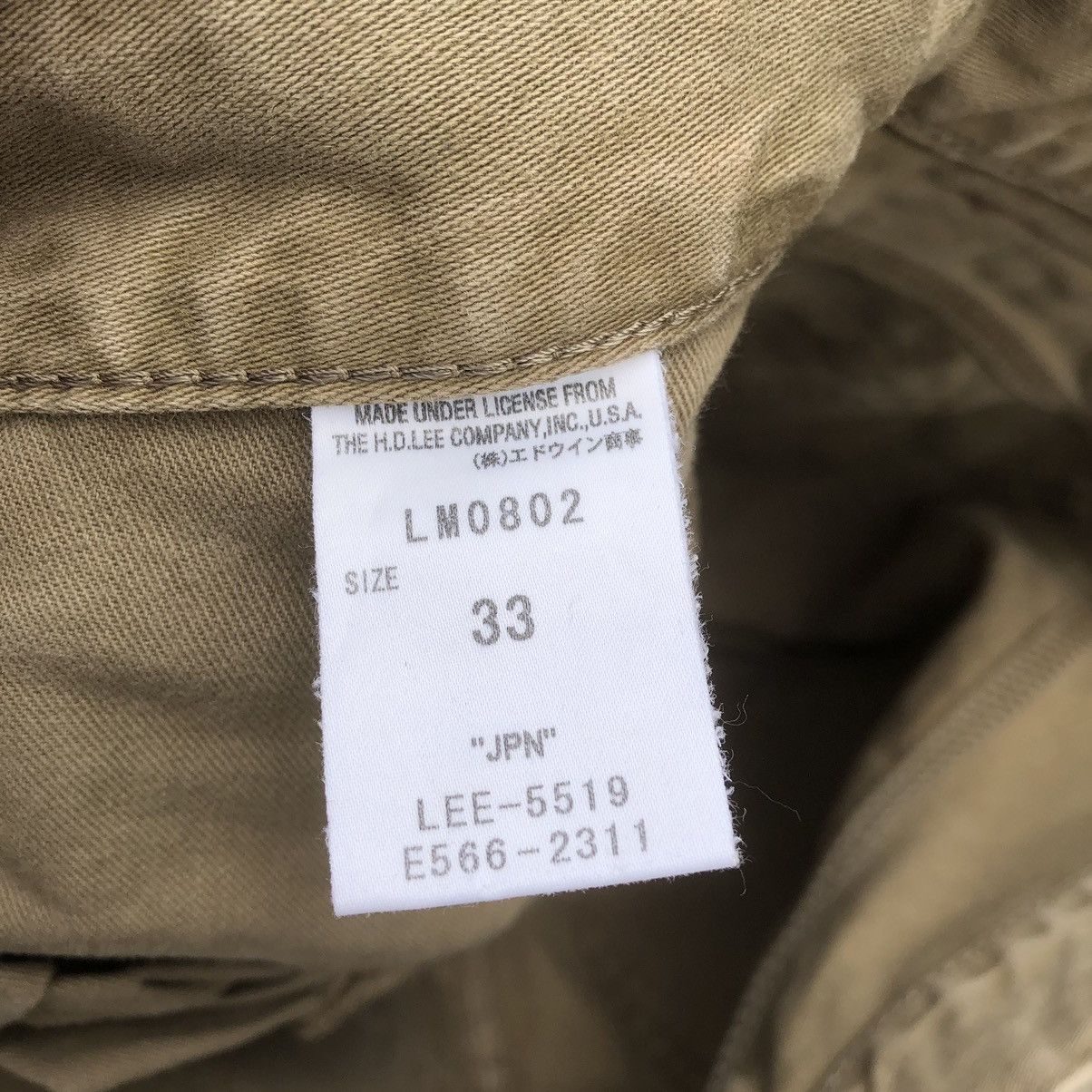 Lee × Vintage 🔥Rare🔥Vintage Lee Riders Rips Stylish Khakis Casual Pants Size US 34 / EU 50 - 12 Thumbnail