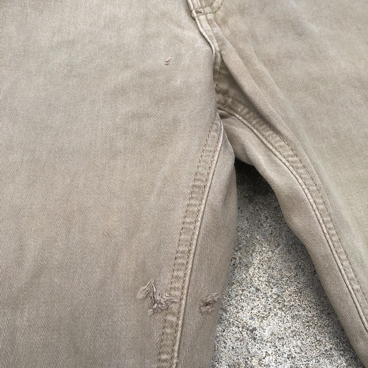 Lee × Vintage 🔥Rare🔥Vintage Lee Riders Rips Stylish Khakis Casual Pants Size US 34 / EU 50 - 8 Thumbnail