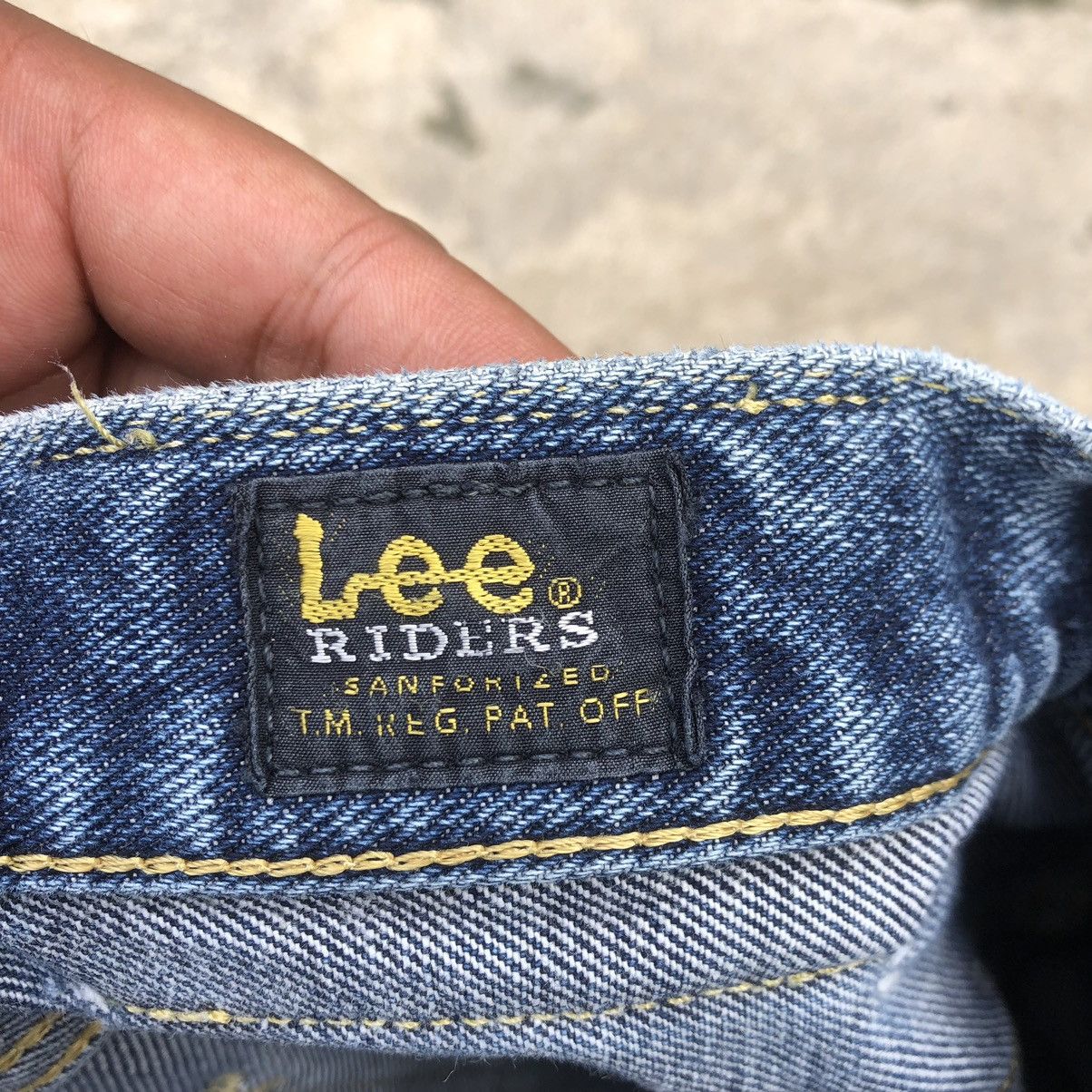 Lee × Vintage 🔥Rare🔥Vintage Lee Riders Stoned Wash Rips Distress Jeans Size US 31 - 14 Thumbnail