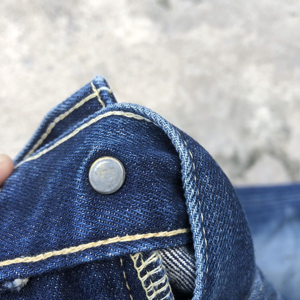 Levi's × Vintage 🔥Trash🔥Vintage Levis 502 Rips Distress Selvedge Dirty Denim Size US 32 / EU 48 - 15 Thumbnail