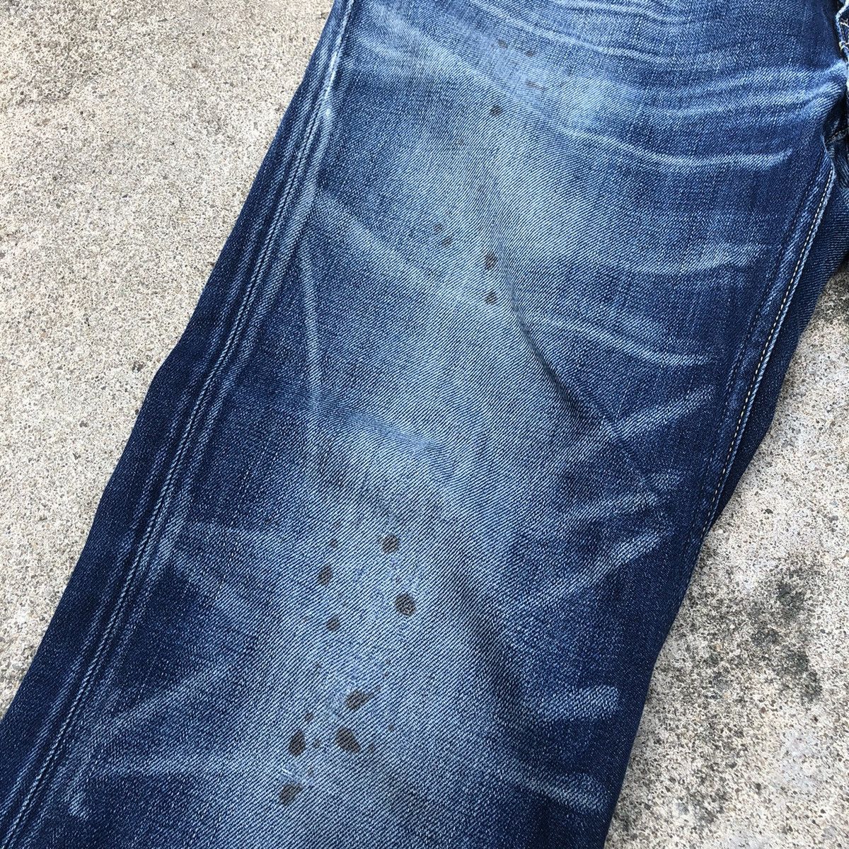 Levi's × Vintage 🔥Trash🔥Vintage Levis 502 Rips Distress Selvedge Dirty Denim Size US 32 / EU 48 - 9 Thumbnail
