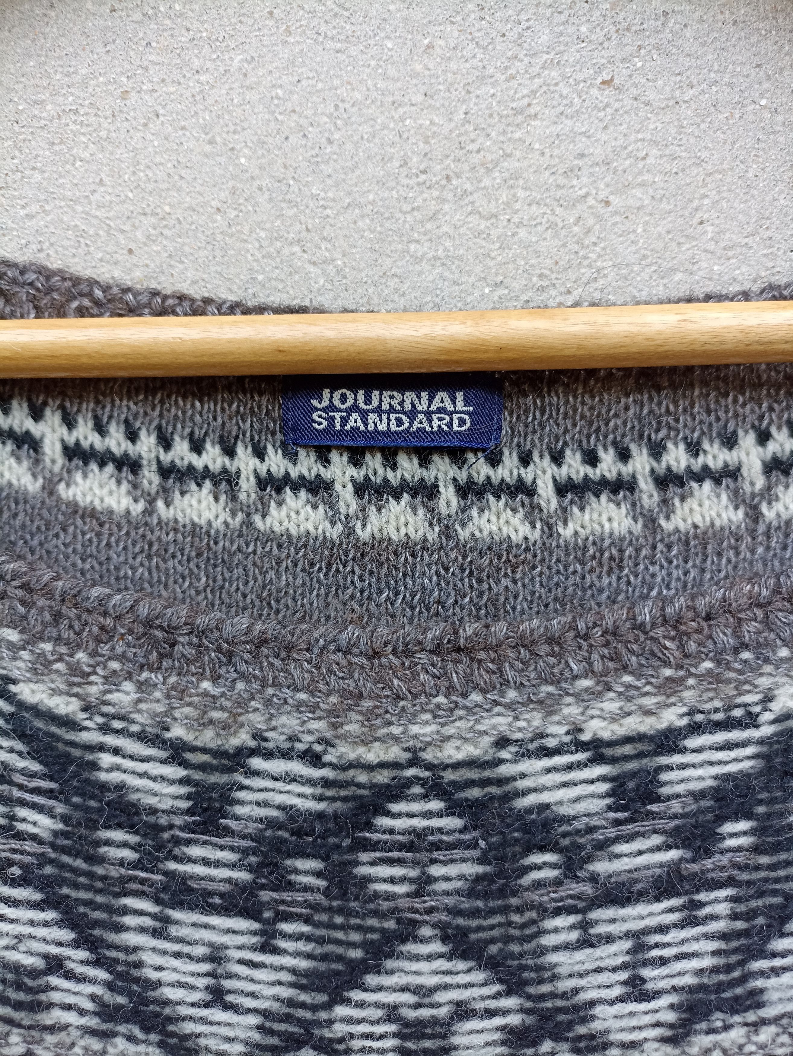 Journal Standard × Vintage 🖤STEALS🖤 Journal Standard Knit Long Shirt Size US M / EU 48-50 / 2 - 5 Thumbnail
