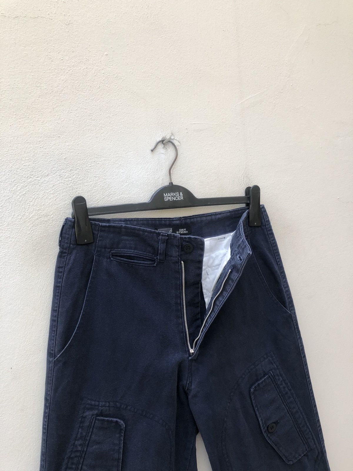 Vintage Vintage Dry Stick Japan Cargo Trouser Pant Size US 30 / EU 46 - 4 Thumbnail