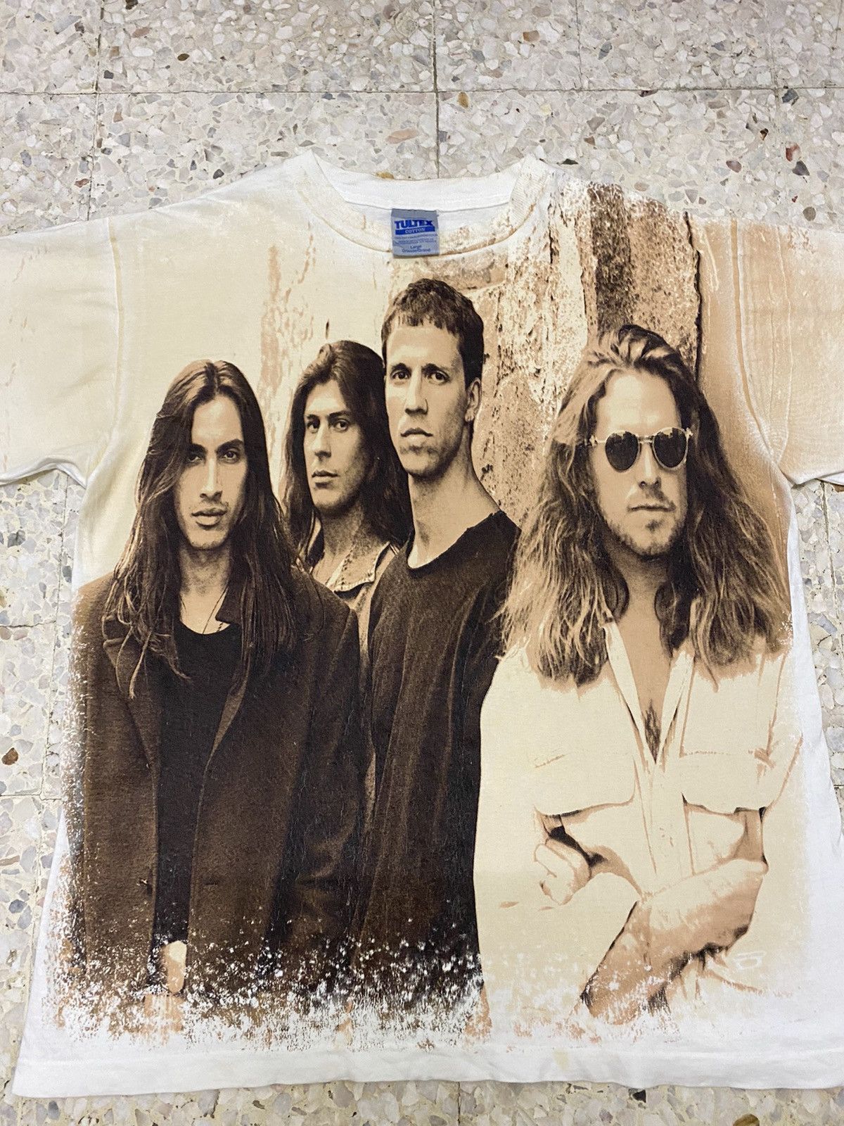 Band Tees Vintage 95’ Extreme Punchline Japan all Tour 95’ Rare Tee Size US L / EU 52-54 / 3 - 4 Thumbnail